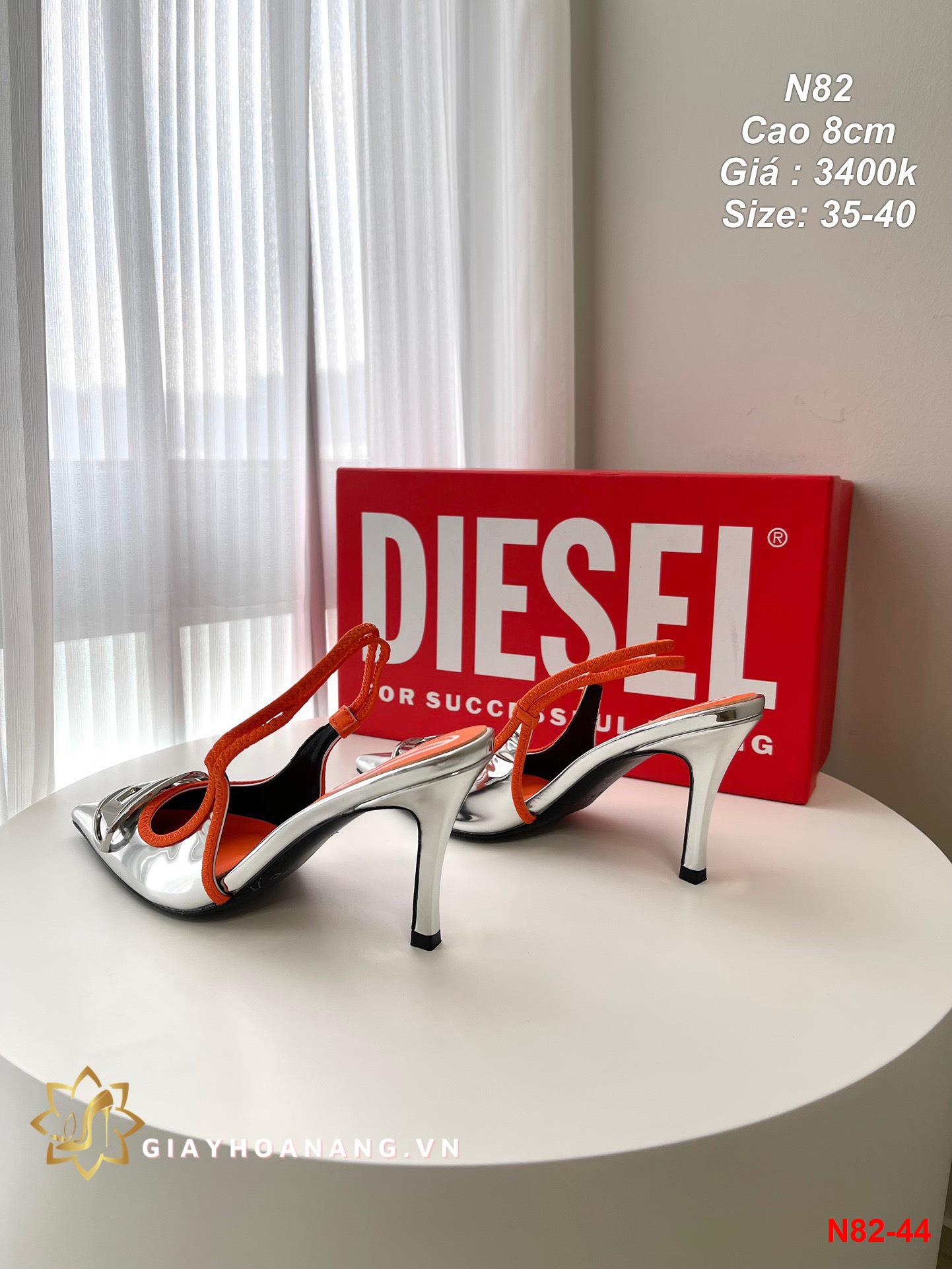 N82-44 Diesel sandal cao 8cm siêu cấp
