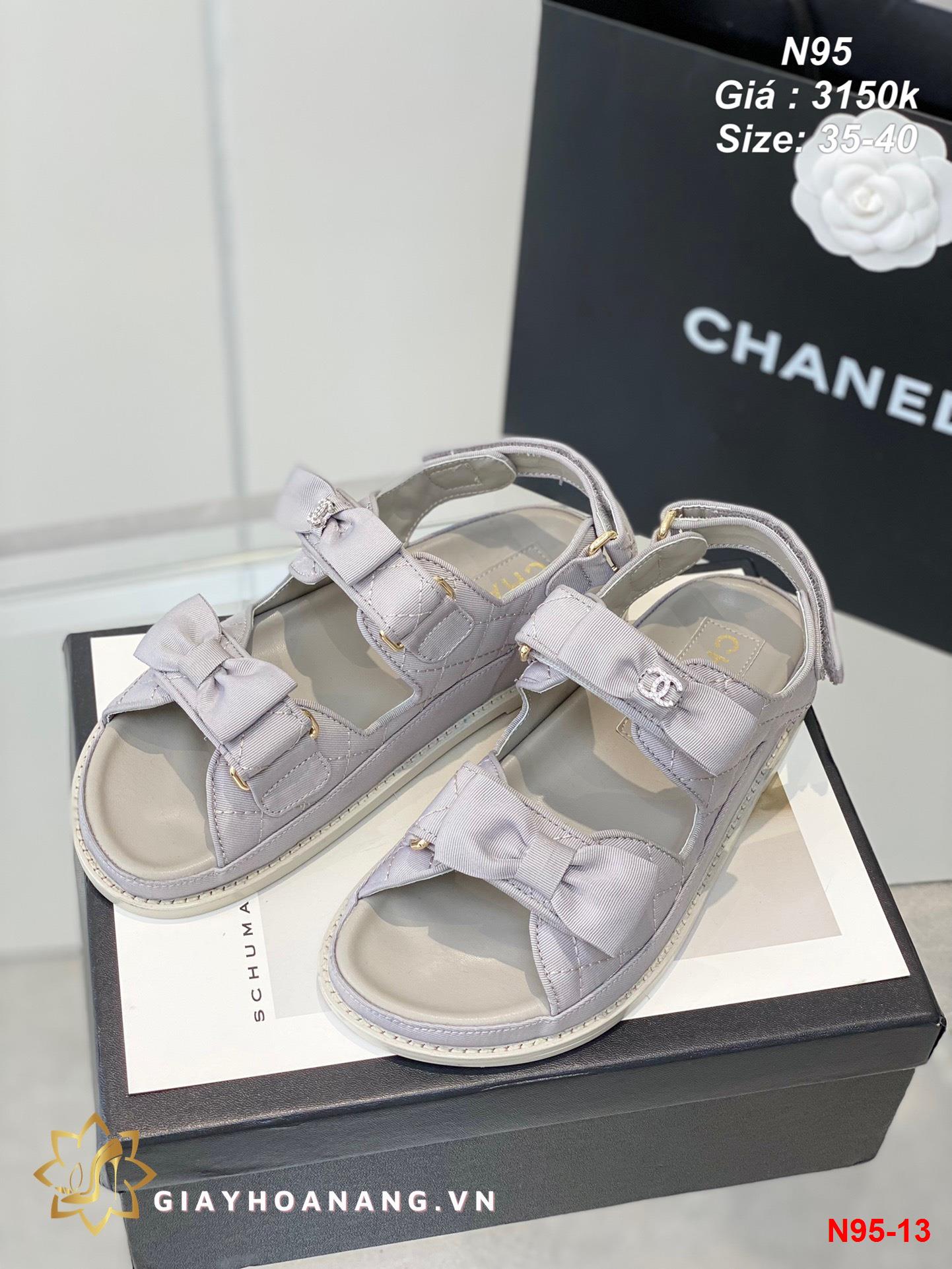 N95-13 Chanel sandal siêu cấp