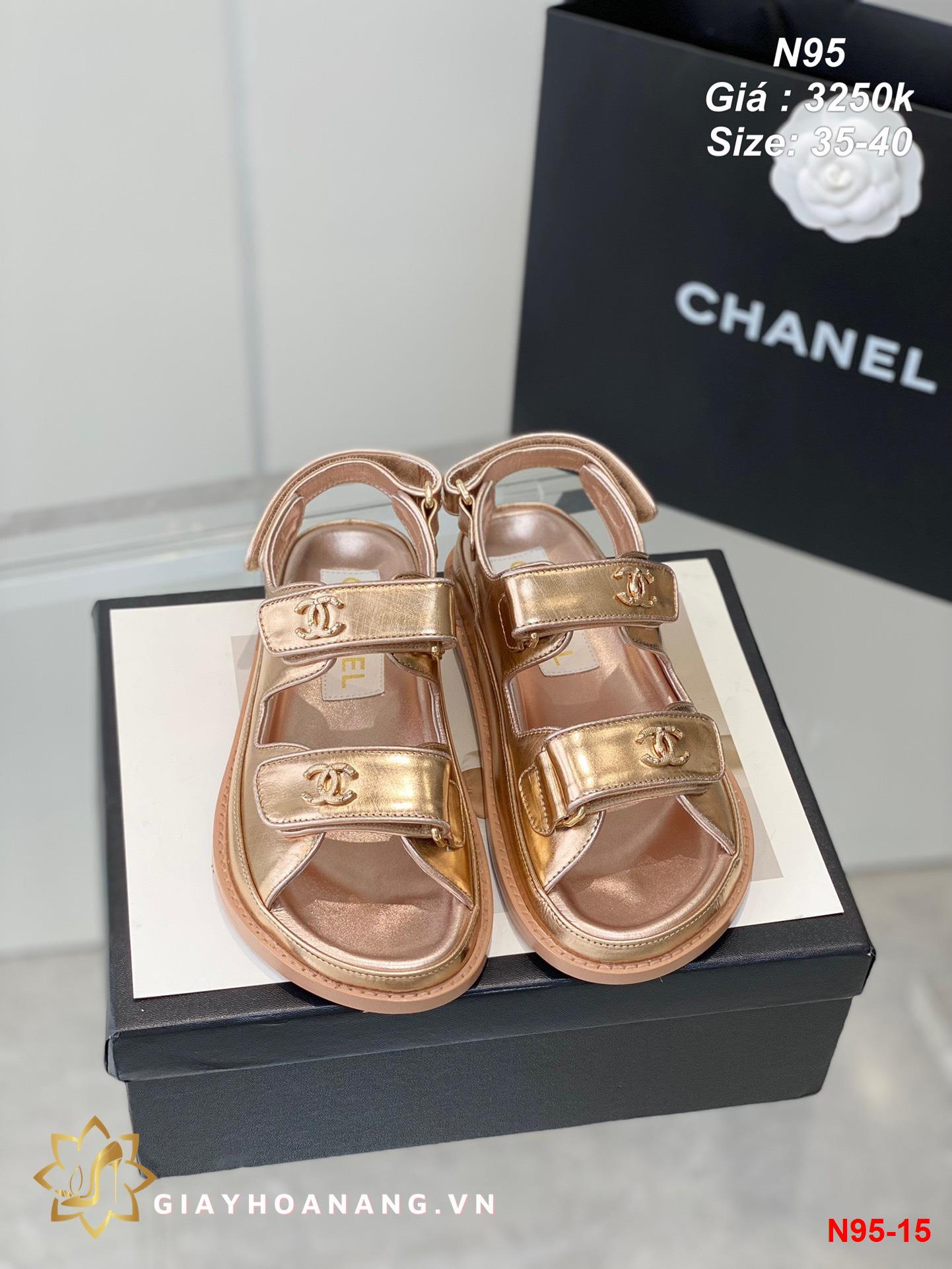 N95-15 Chanel sandal siêu cấp