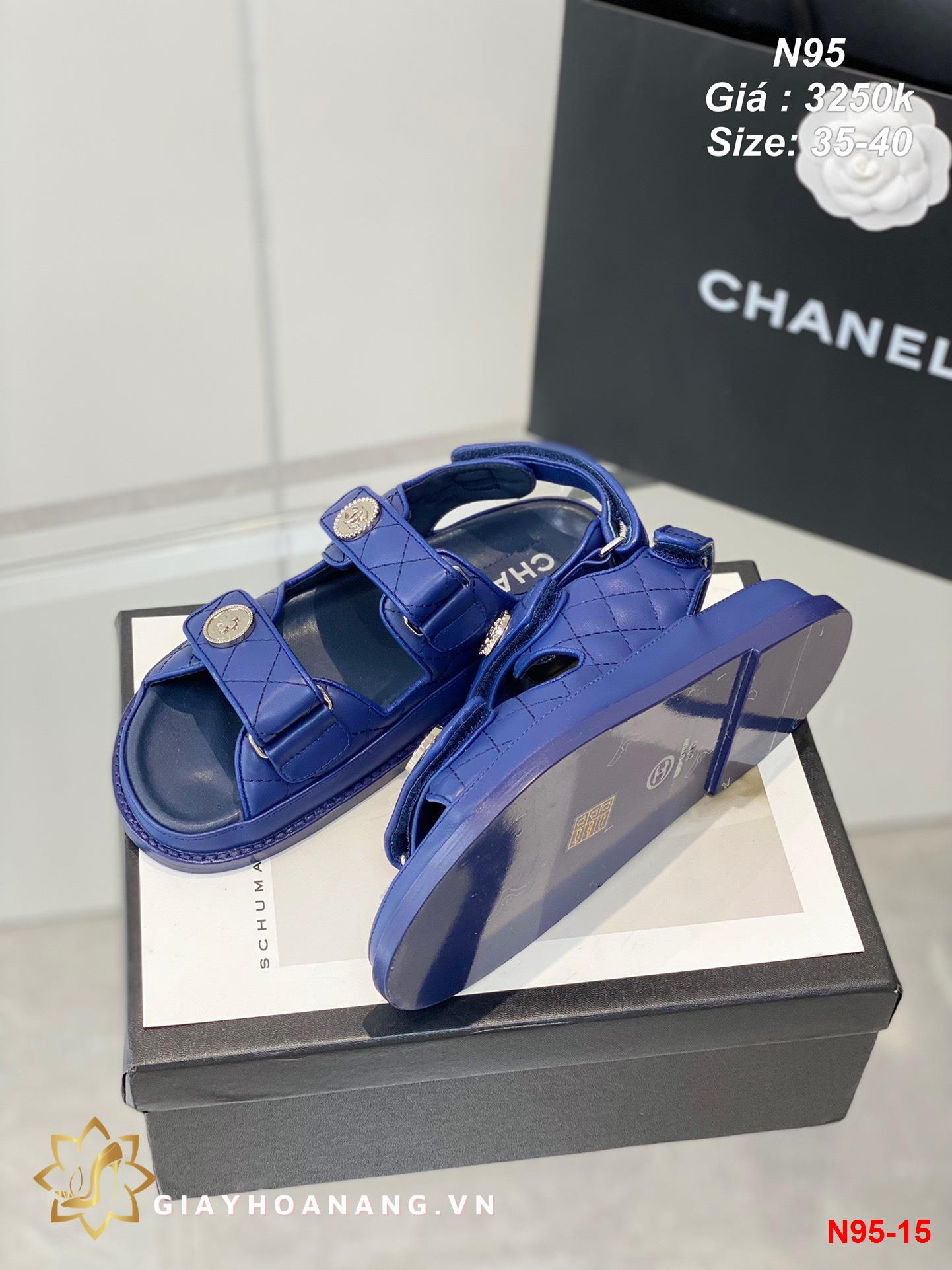 N95-15 Chanel sandal siêu cấp