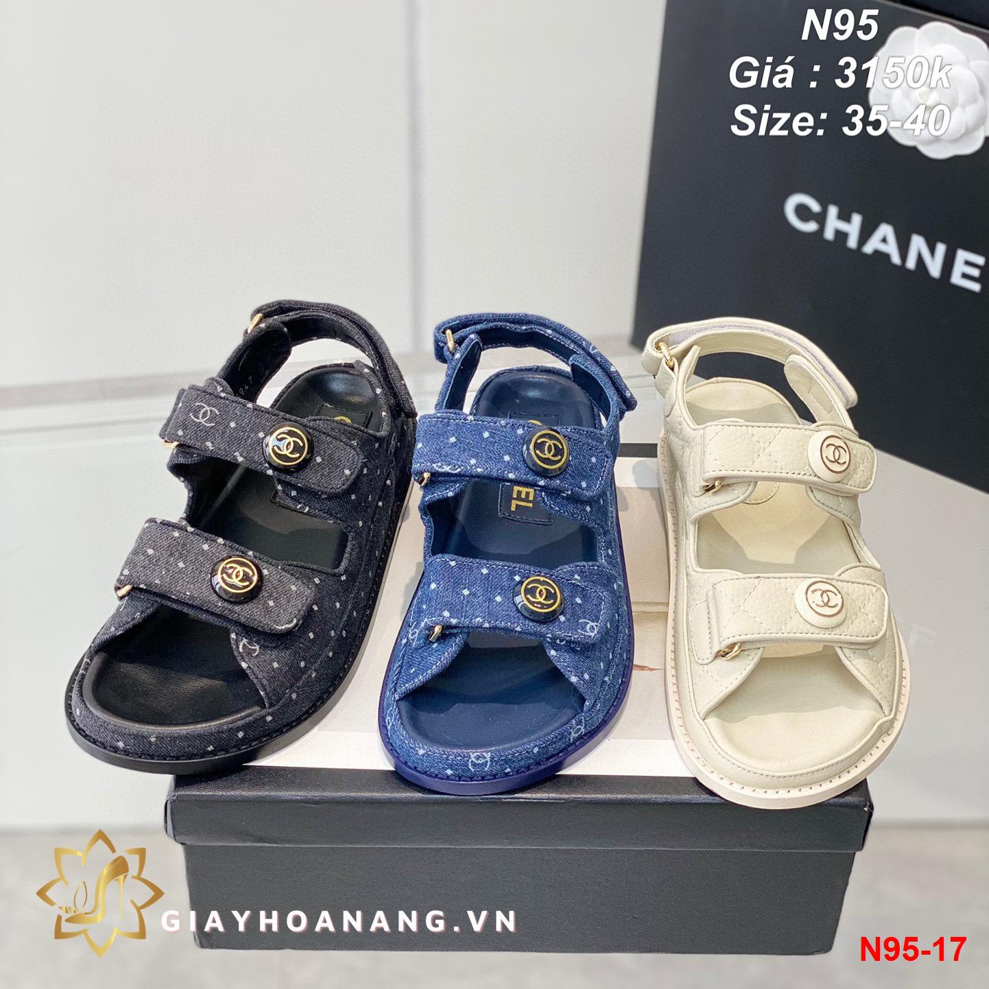 N95-17 Chanel sandal siêu cấp