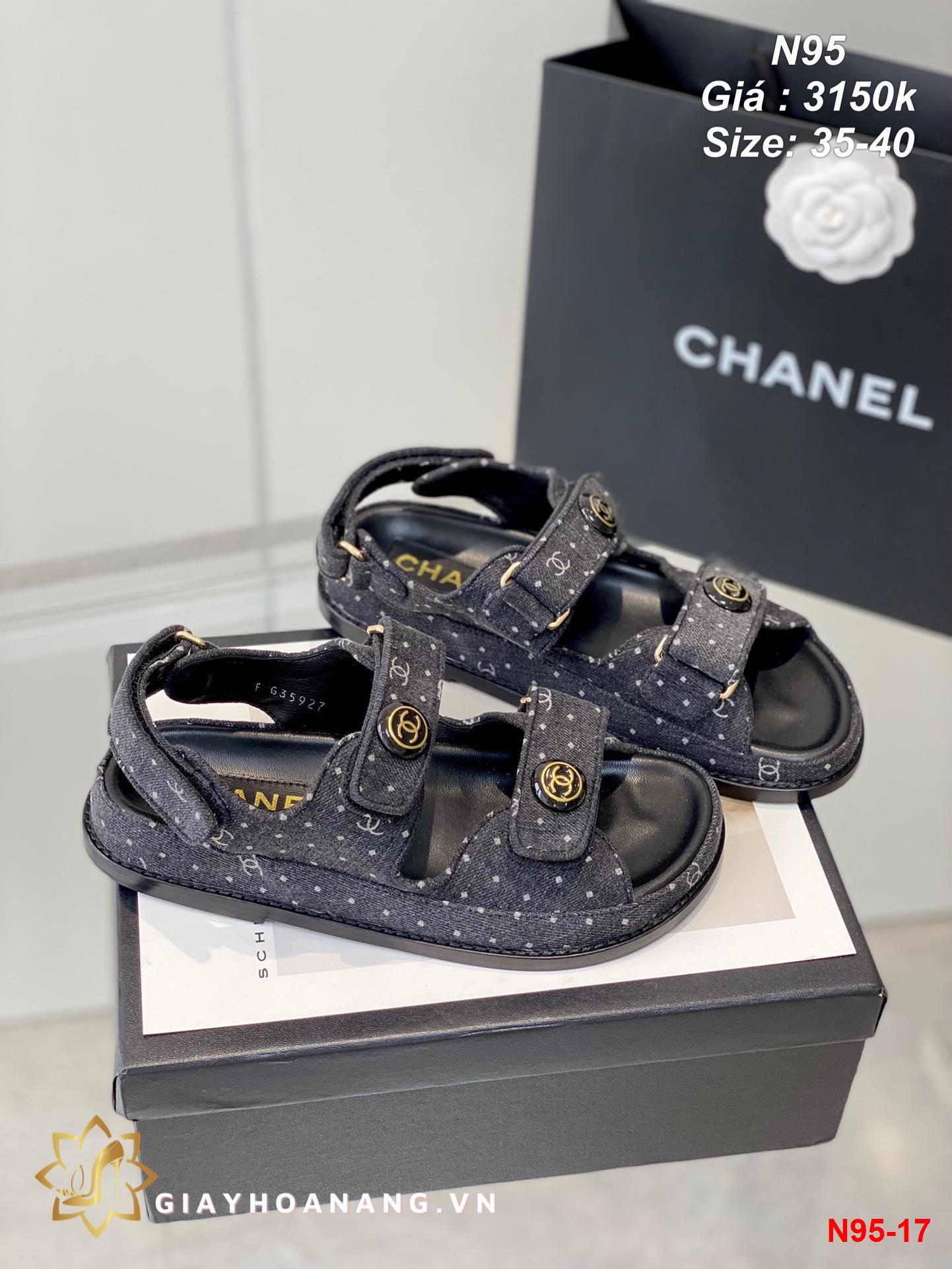 N95-17 Chanel sandal siêu cấp