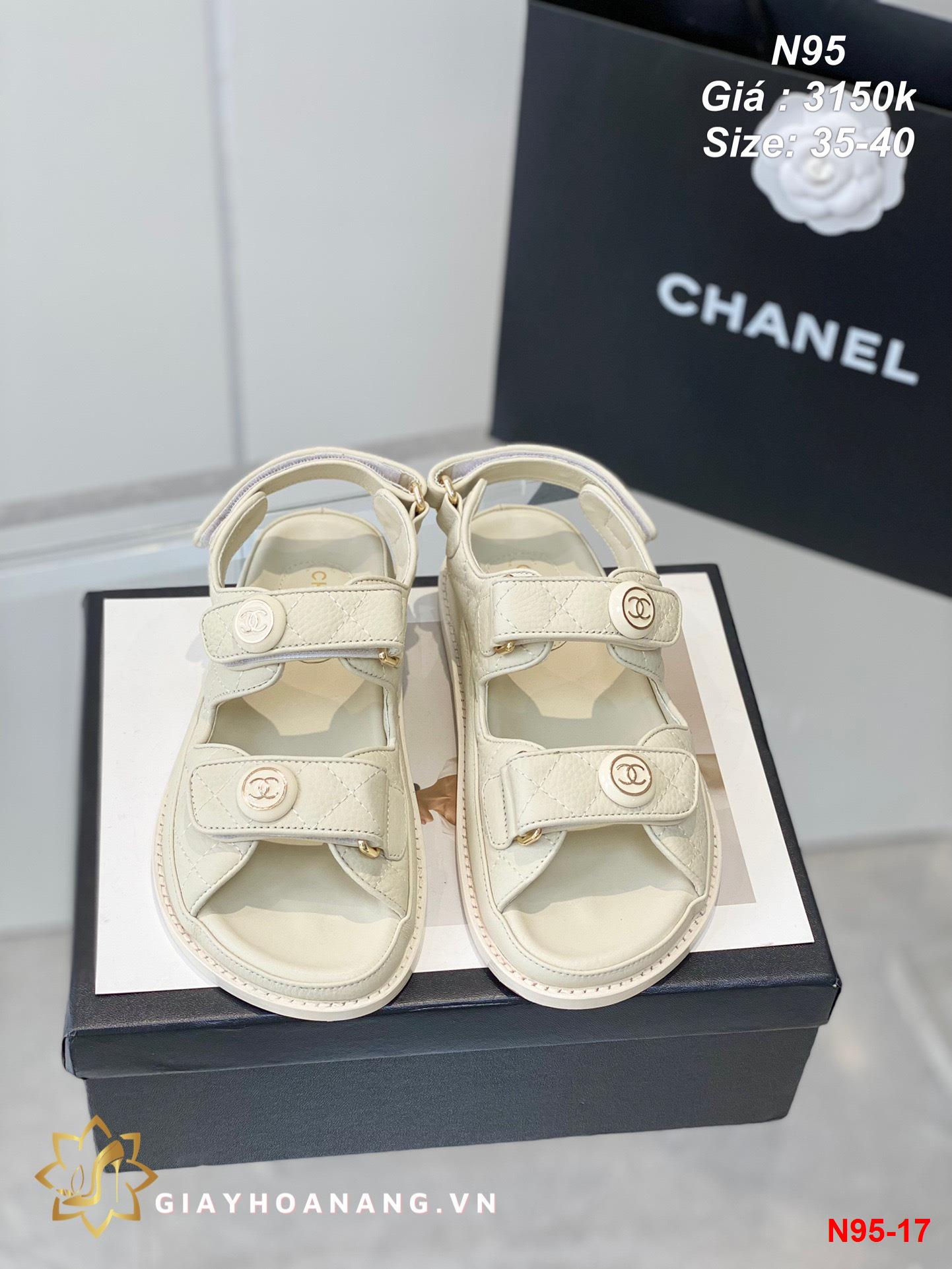 N95-17 Chanel sandal siêu cấp