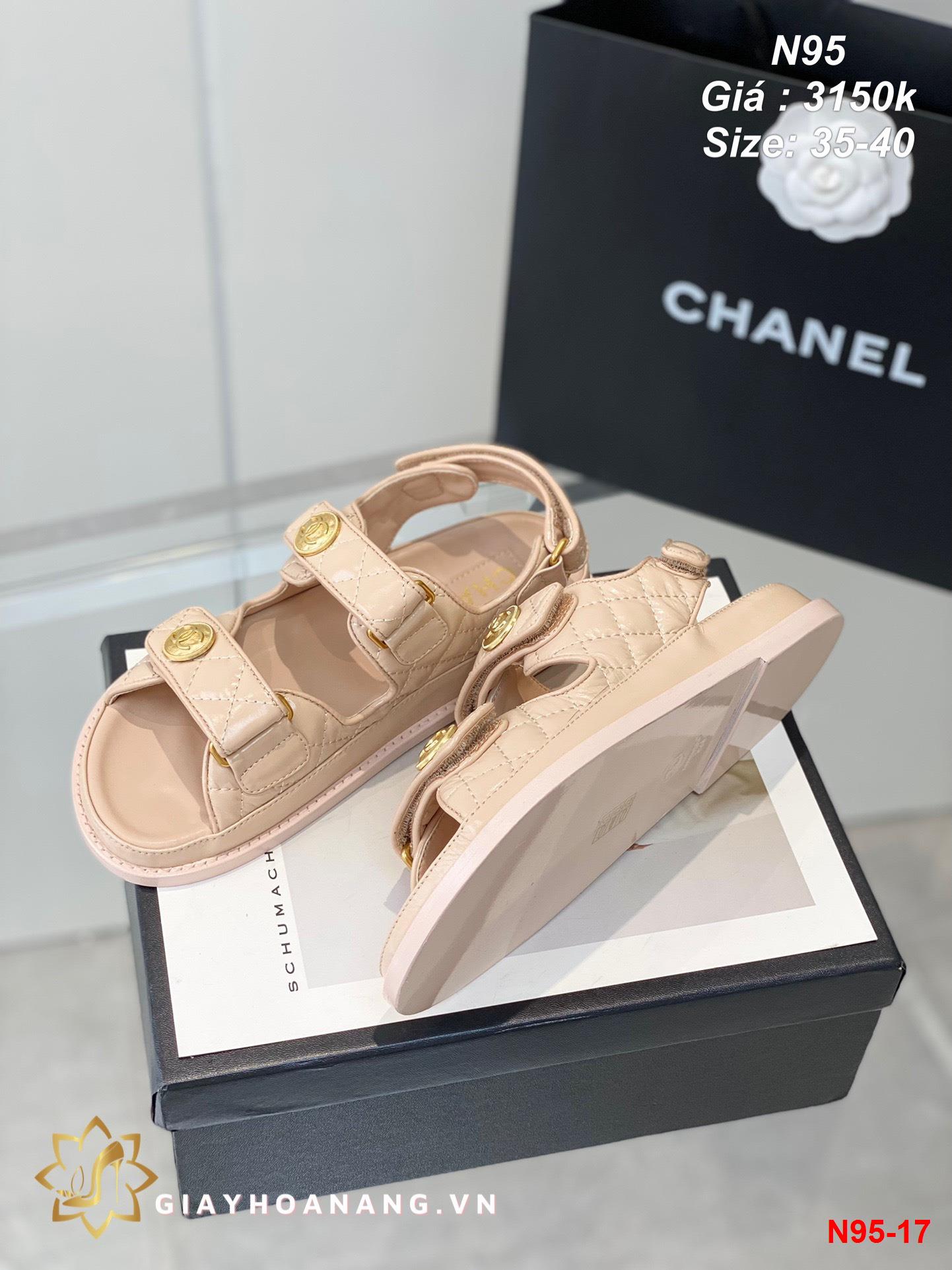 N95-17 Chanel sandal siêu cấp