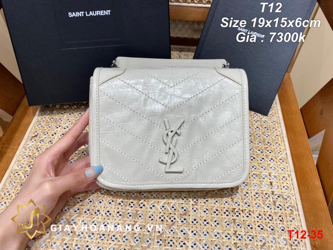 T12-35 Saint Laurent túi size 19cm siêu cấp