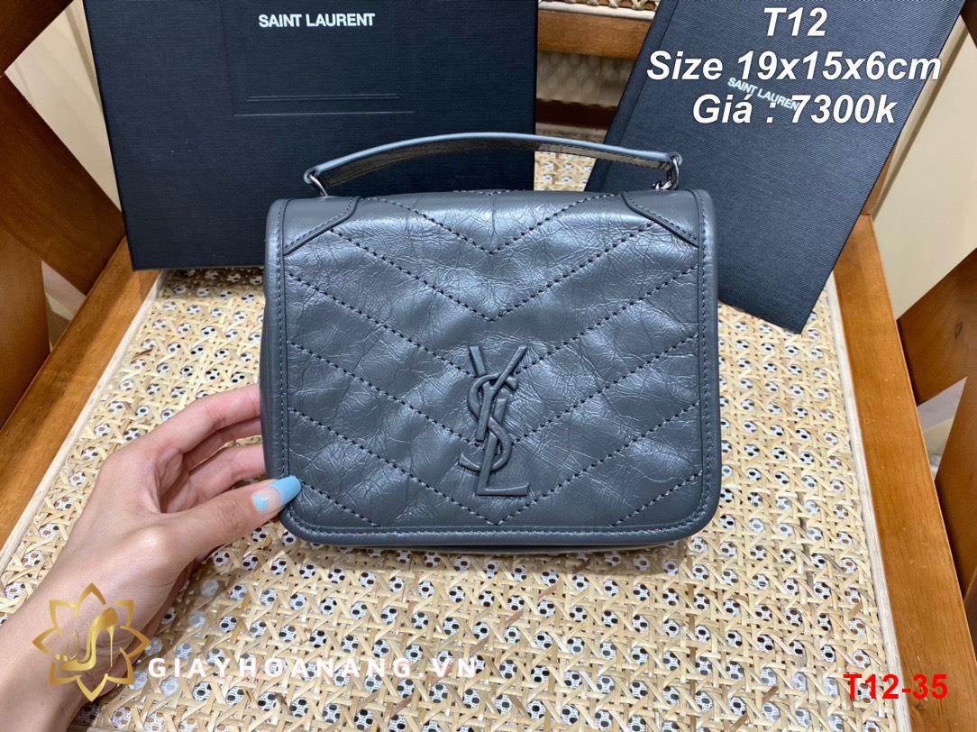 T12-35 Saint Laurent túi size 19cm siêu cấp