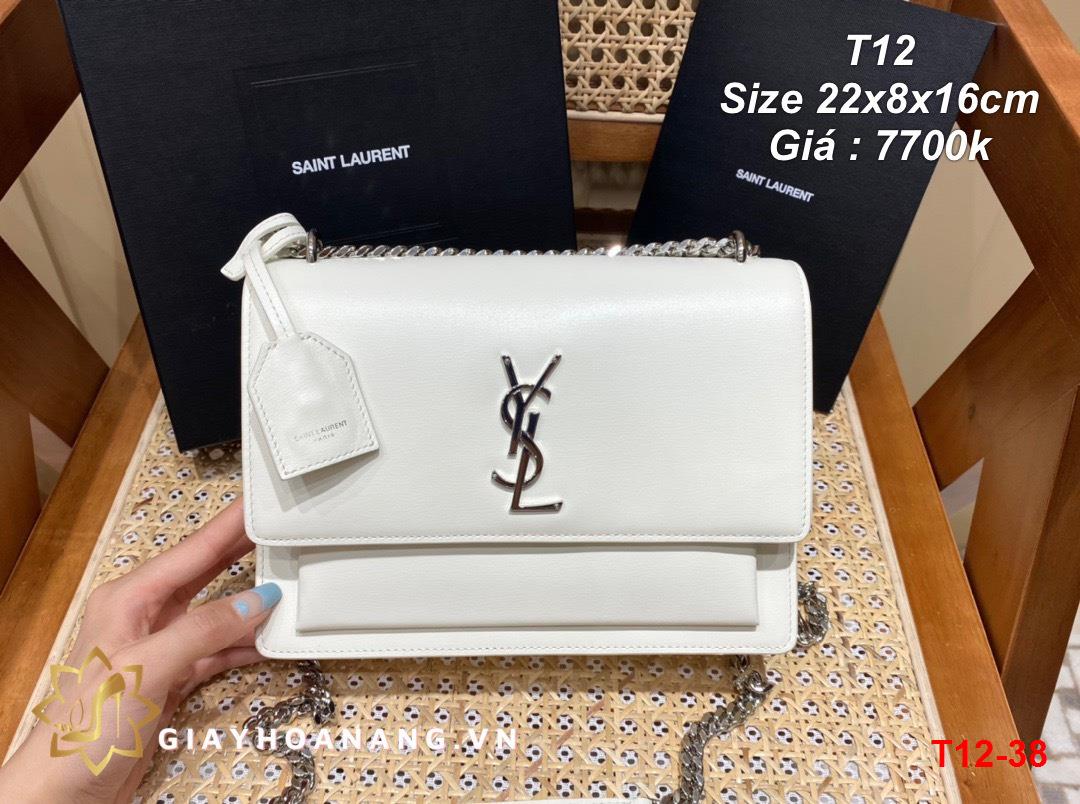 T12-38 Saint Laurent túi size 22cm siêu cấp