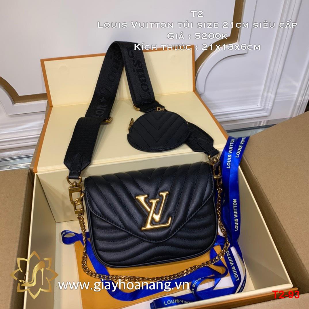 T2-93 Louis Vuitton túi size 21cm siêu cấp