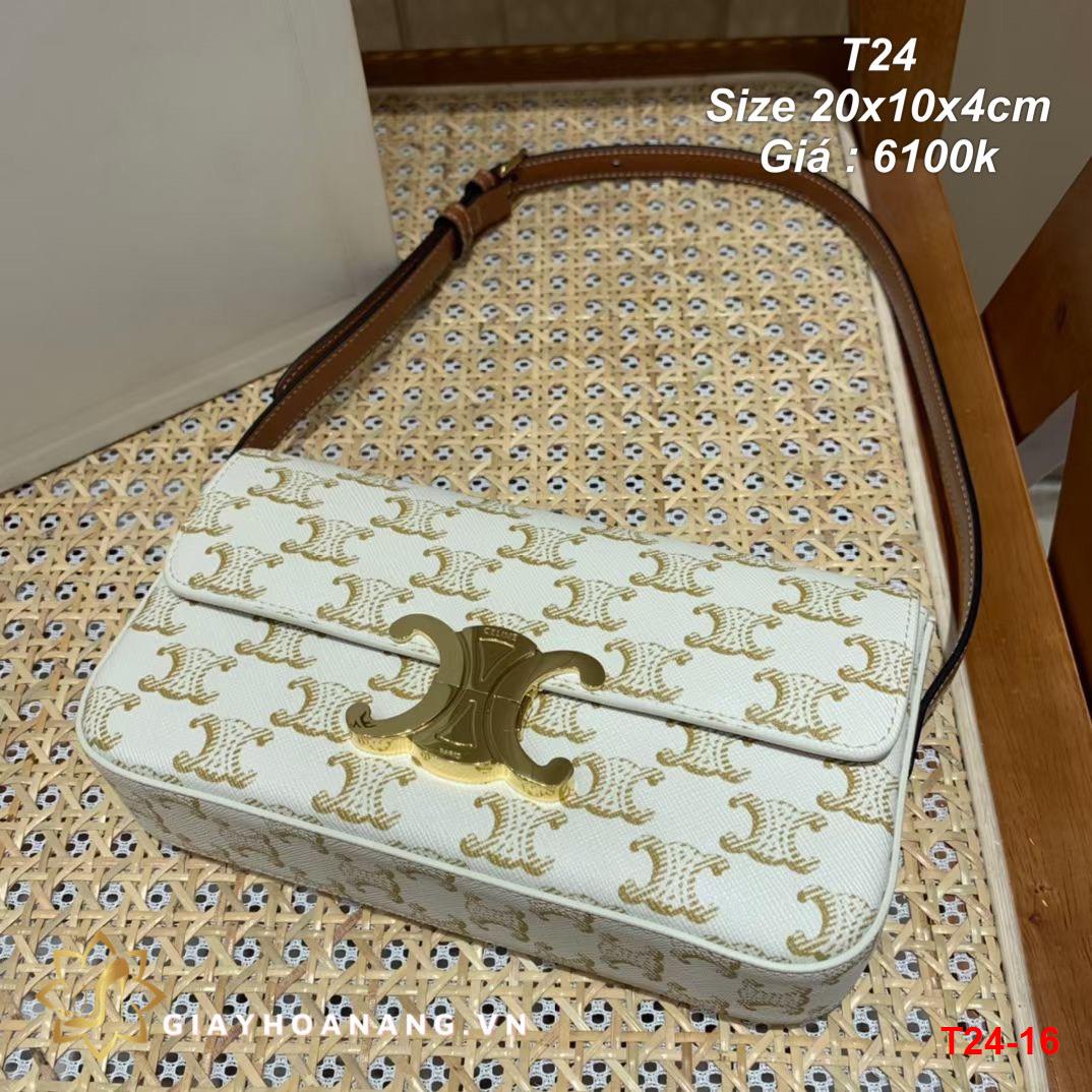 T24-16 Celine túi size 20cm siêu cấp