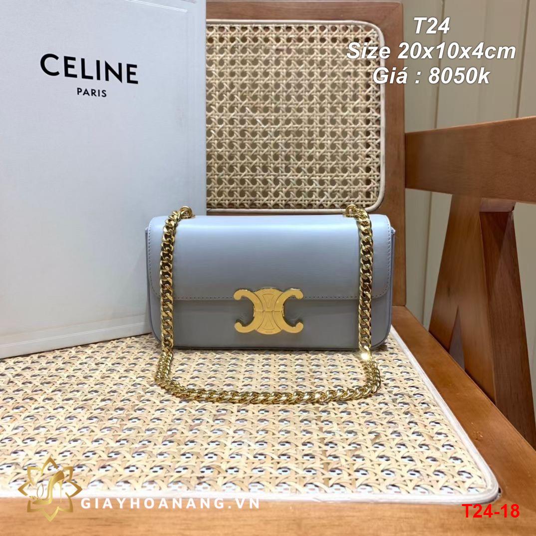 T24-18 Celine túi size 20cm siêu cấp