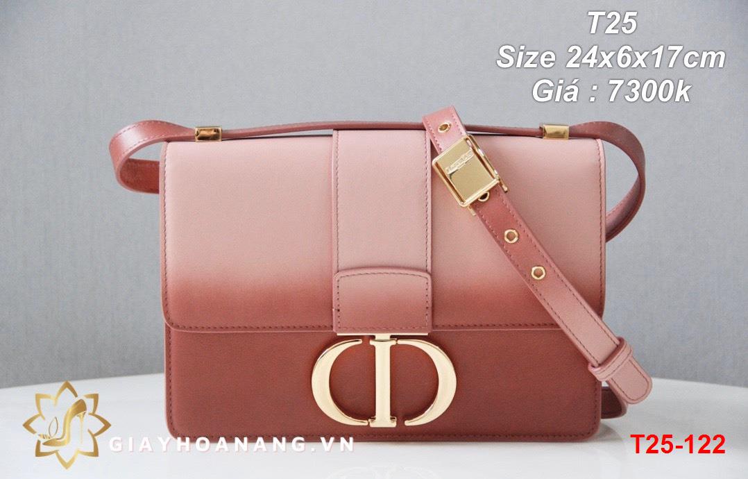 T25-122 Dior túi size 24cm siêu cấp