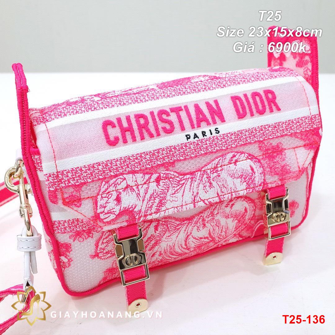 T25-136 Dior túi size 23cm siêu cấp