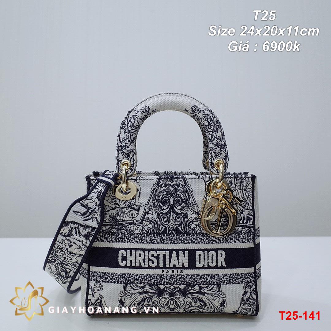 T25-141 Dior túi size 24cm siêu cấp