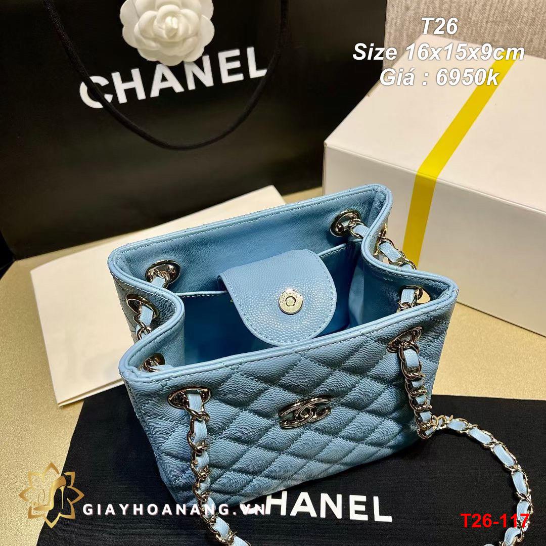 T26-117 Chanel túi size 16cm siêu cấp