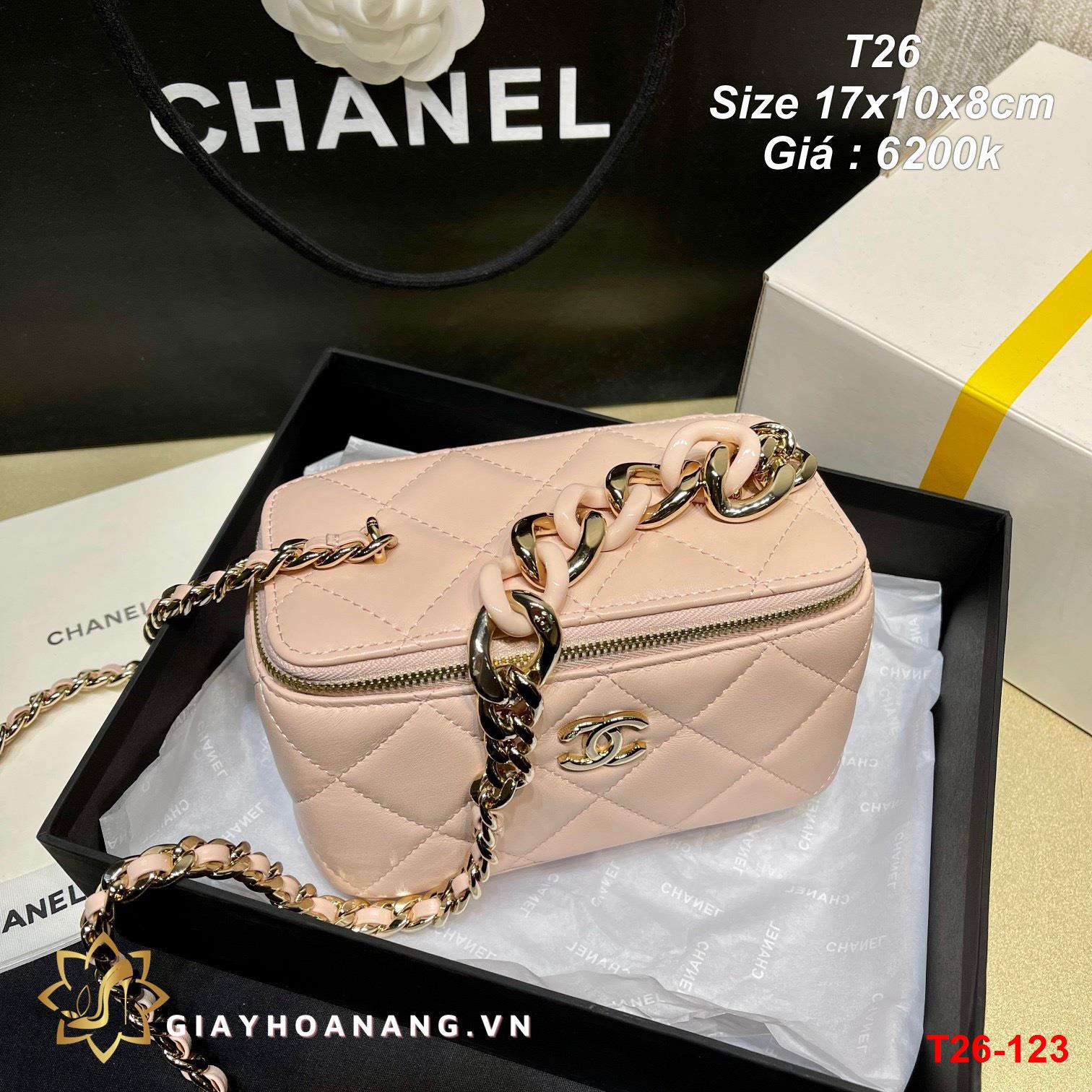 T26-123 Chanel túi size 17cm siêu cấp