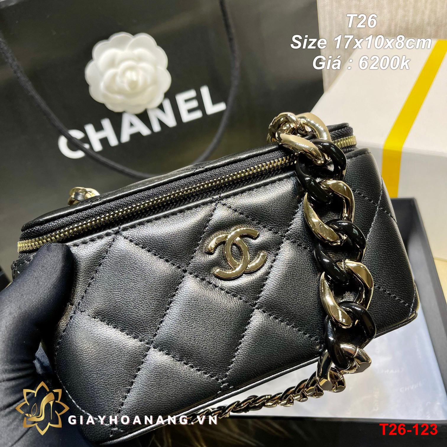 T26-123 Chanel túi size 17cm siêu cấp