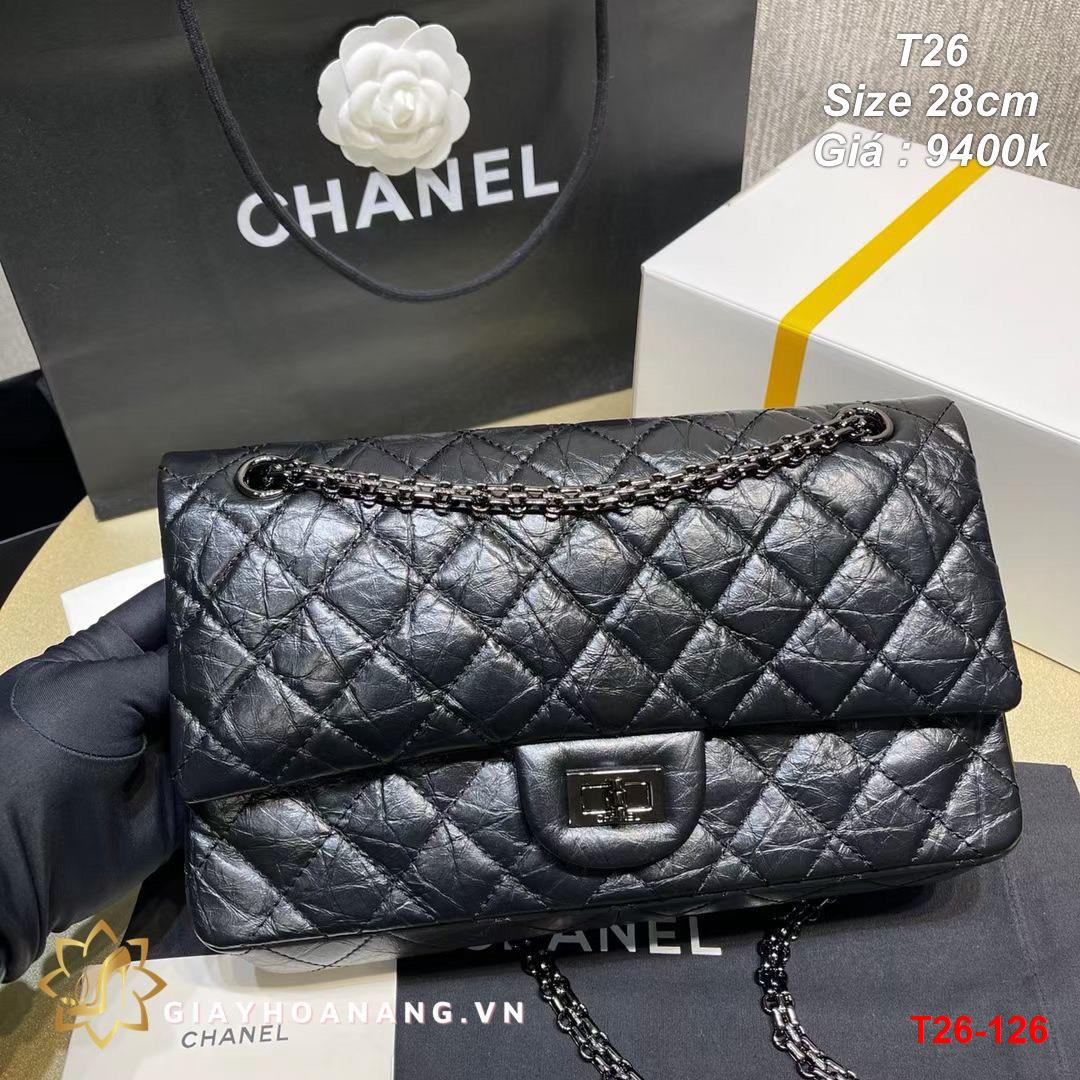 T26-126 Chanel túi size 28cm siêu cấp