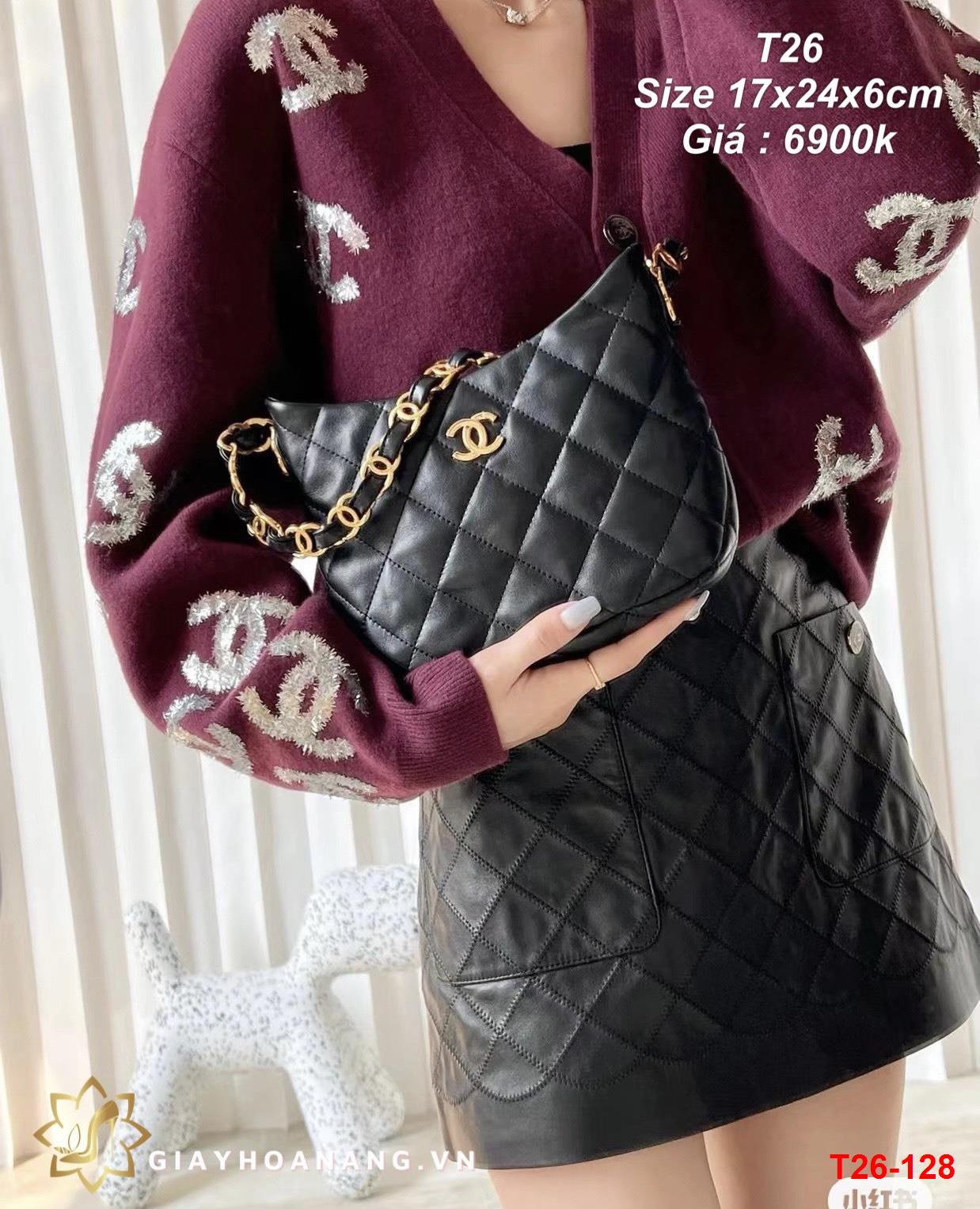 T26-128 Chanel túi size 17cm siêu cấp