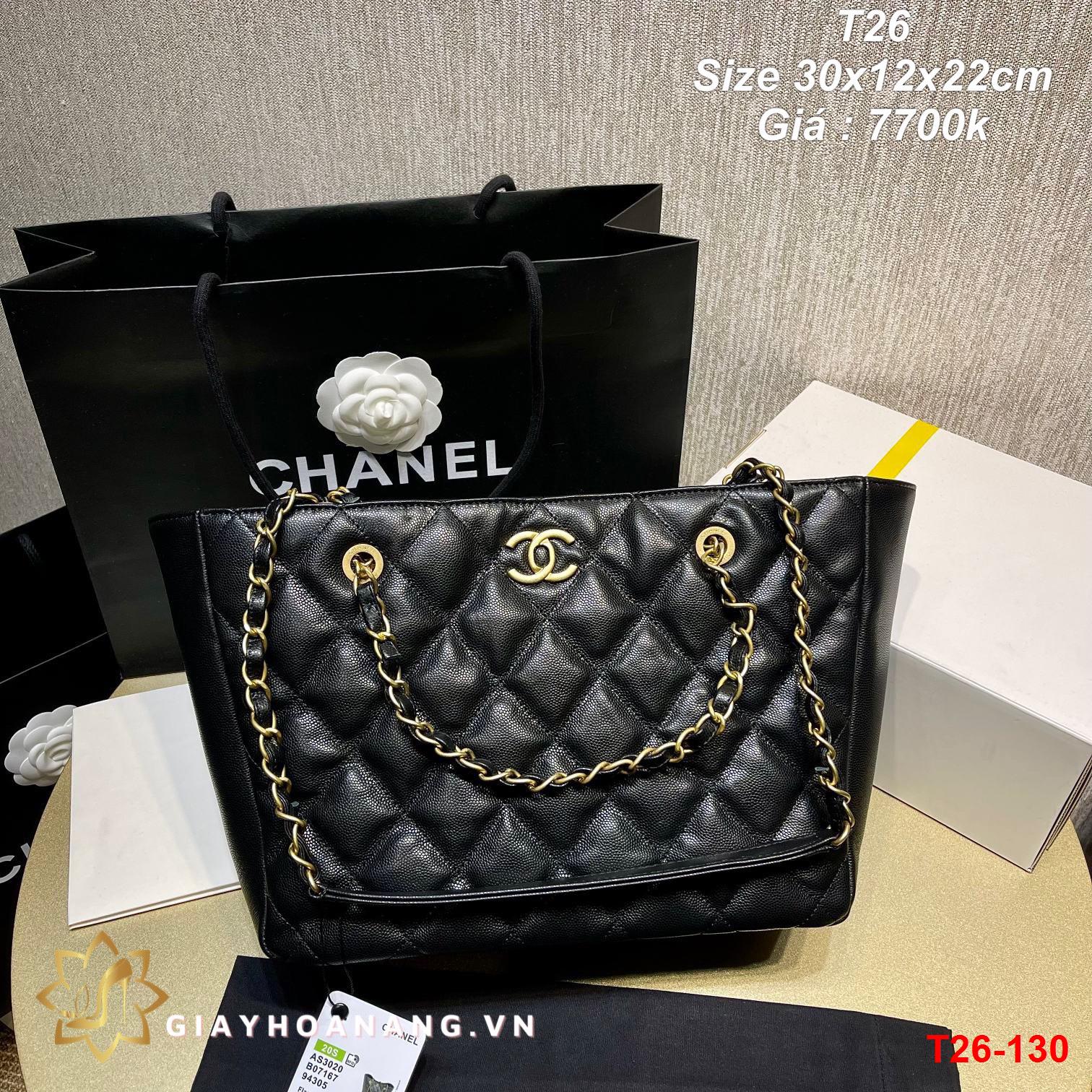 T26-130 Chanel túi size 30cm siêu cấp