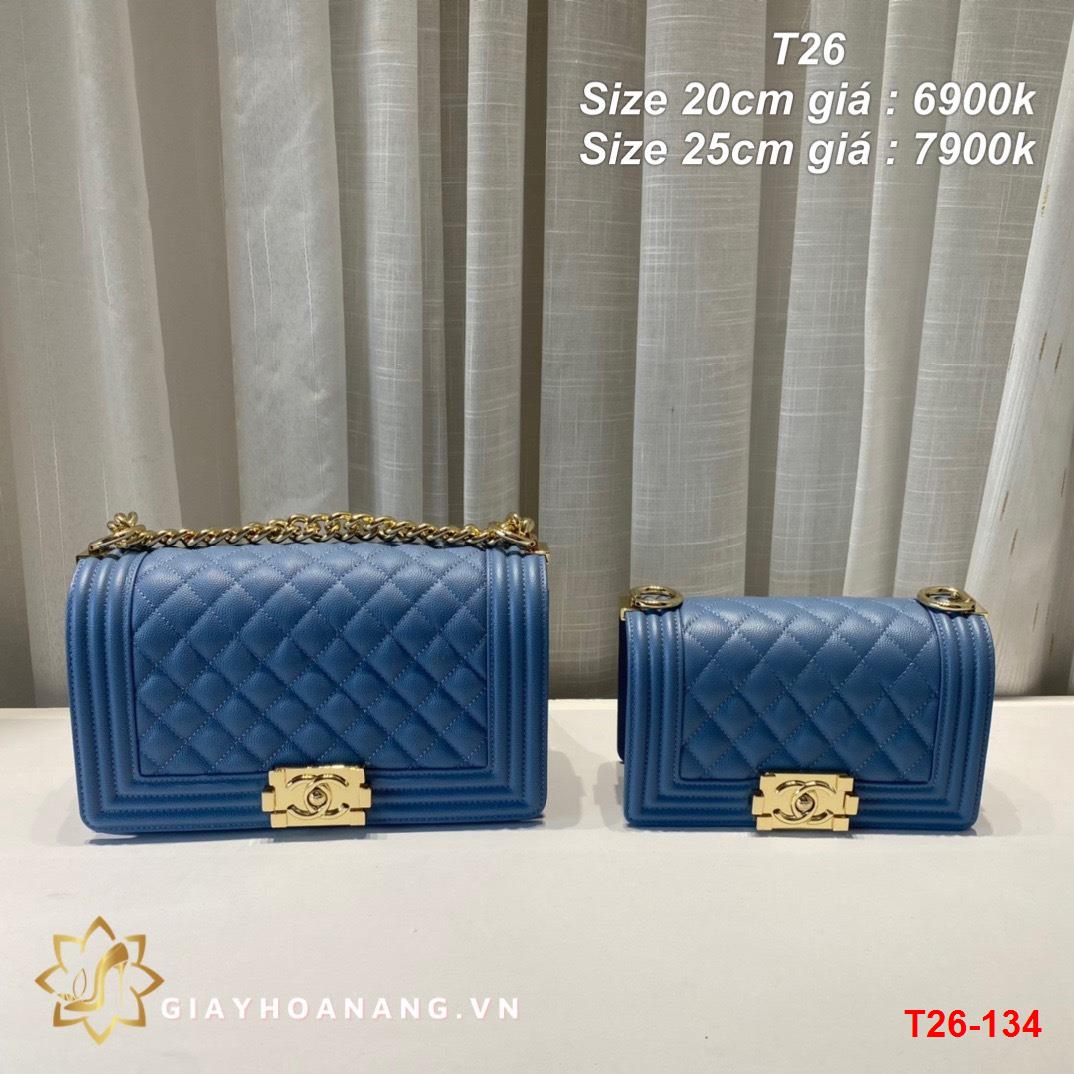 T26-134 Chanel túi size 20cm , 25cm siêu cấp