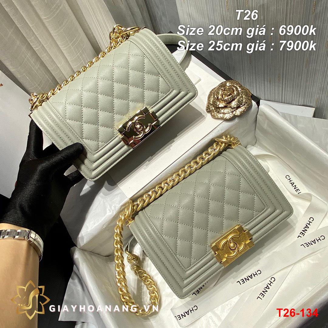 T26-134 Chanel túi size 20cm , 25cm siêu cấp