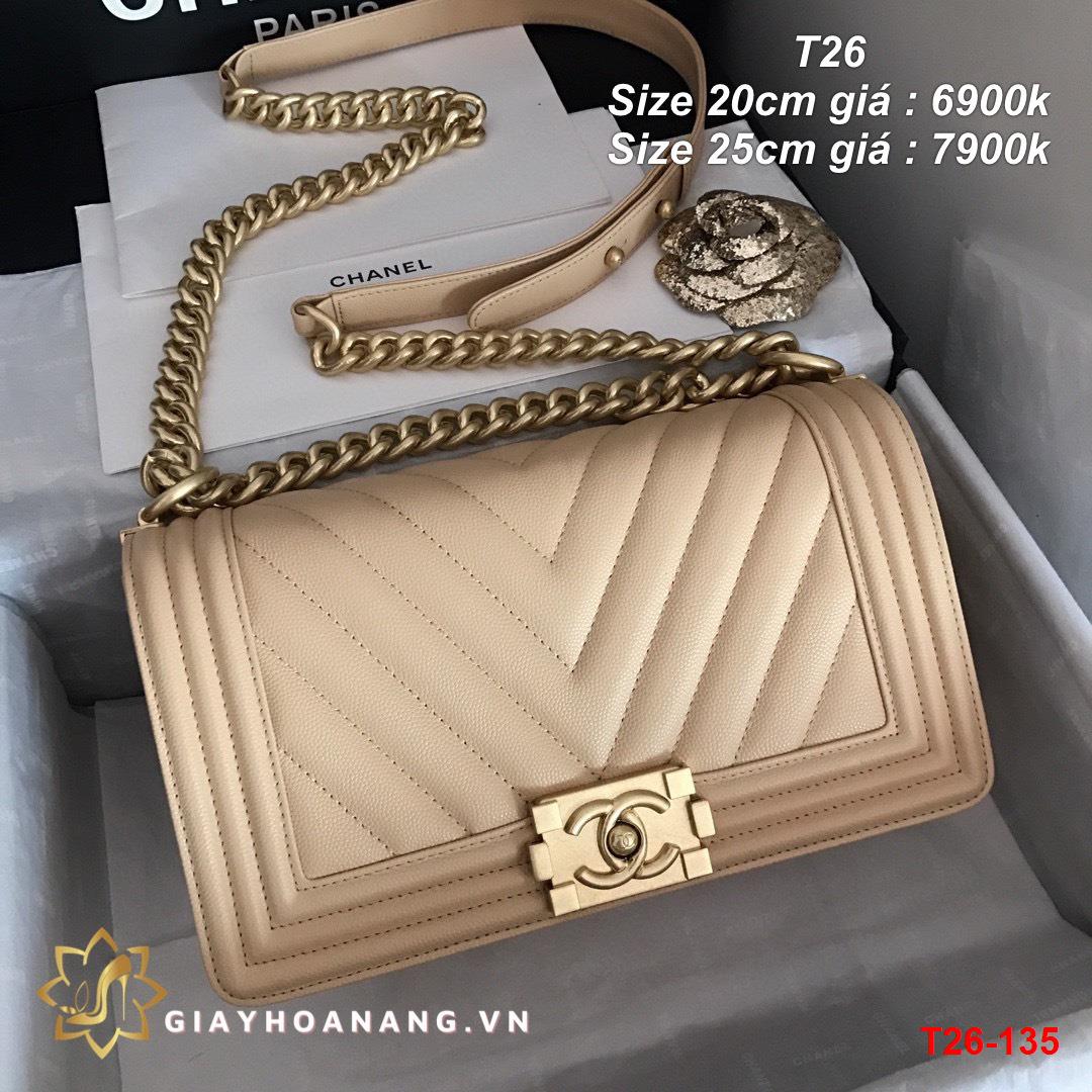 T26-135 Chanel túi size 20cm , 25cm siêu cấp