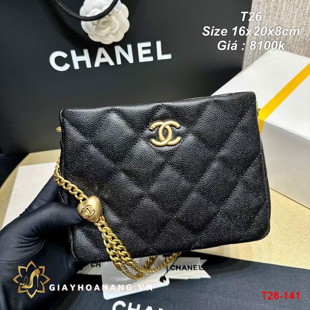 T26-141 Chanel túi size 16cm siêu cấp