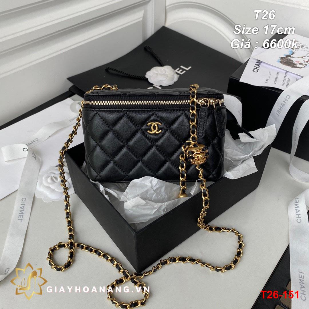 T26-151 Chanel túi size 17cm siêu cấp