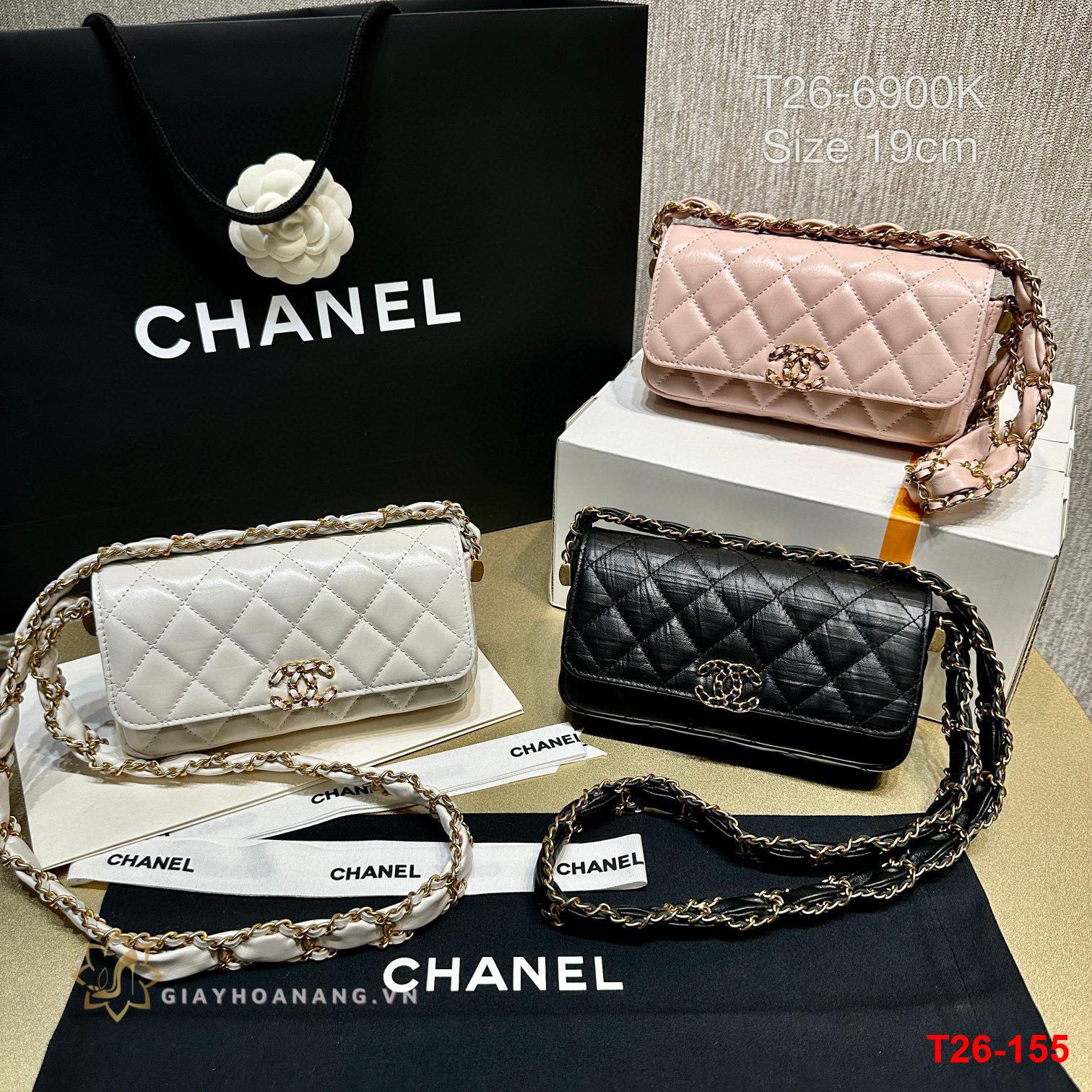 T26-155 Chanel túi siêu cấp size 19cm