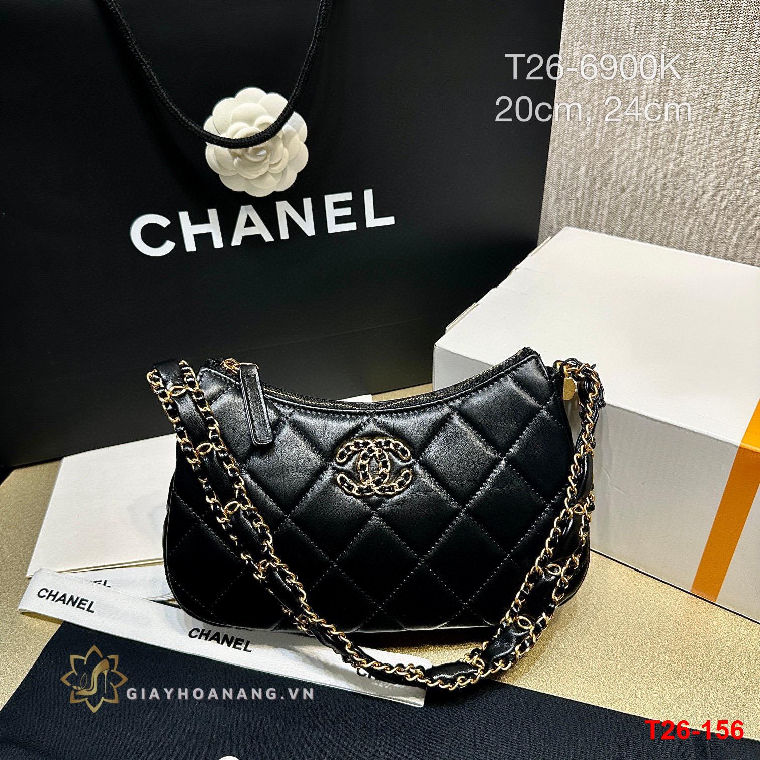 T26-156 Chanel túi siêu cấp size 20cm, size 24cm