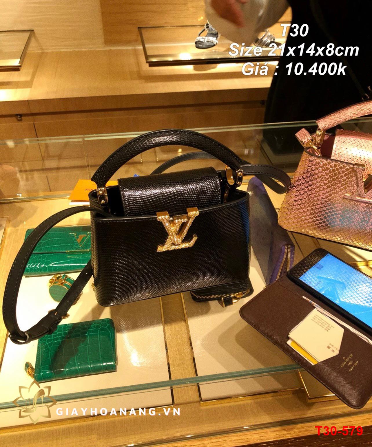 T30-579 Louis Vuitton túi size 21cm siêu cấp