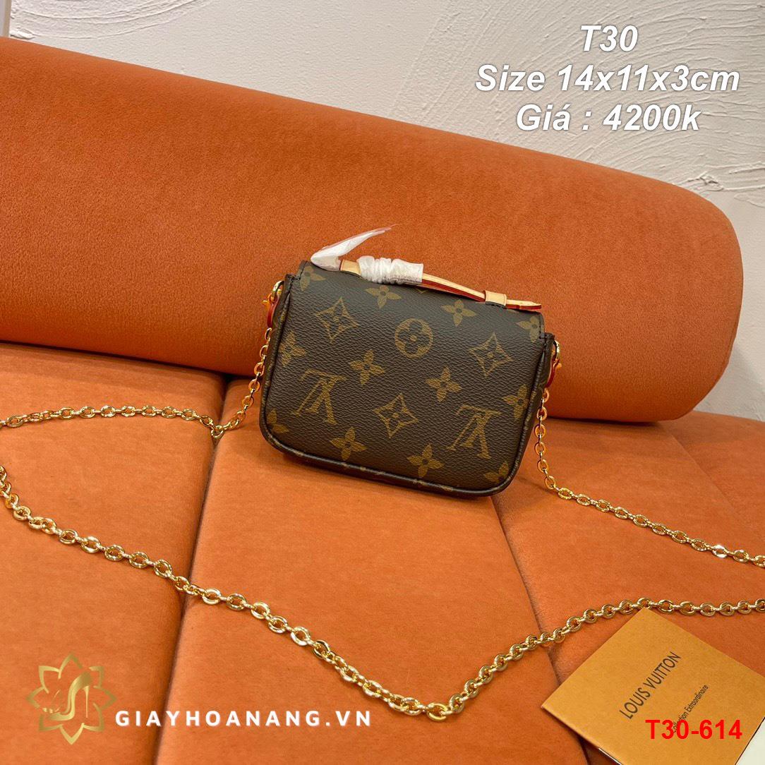 T30-614 Louis Vuitton túi size 14cm siêu cấp