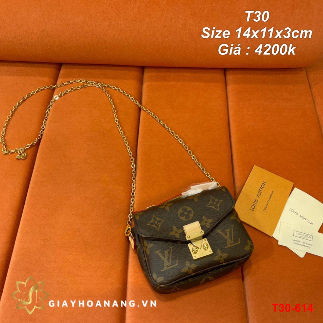 T30-614 Louis Vuitton túi size 14cm siêu cấp