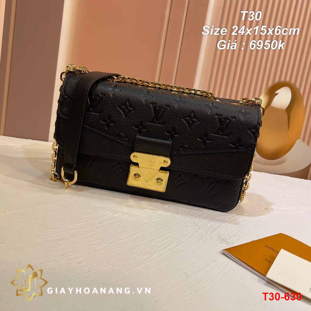 T30-630 Louis Vuitton túi size 24cm siêu cấp