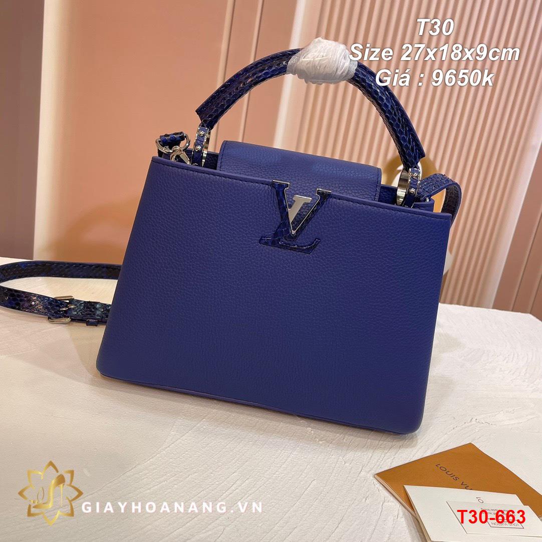 T30-663 Louis Vuitton túi size 27cm siêu cấp