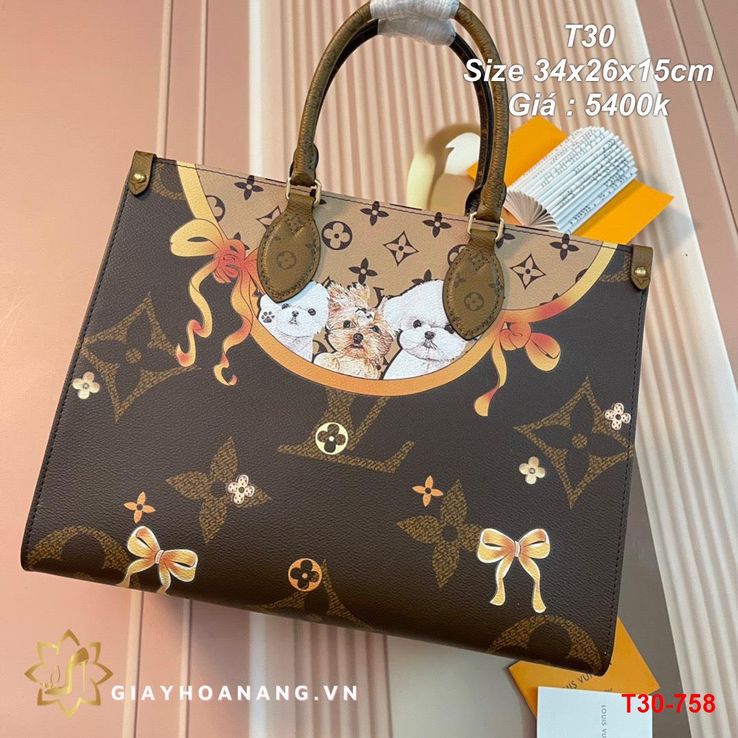 T30-758 Louis Vuitton túi size 34cm siêu cấp