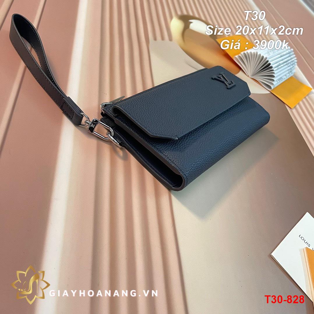 T30-828 Louis Vuitton ví size 20cm siêu cấp