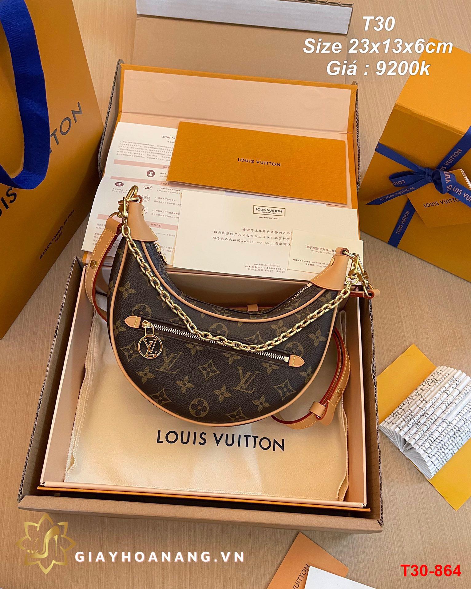 T30-864 Louis Vuitton túi size 23cm siêu cấp