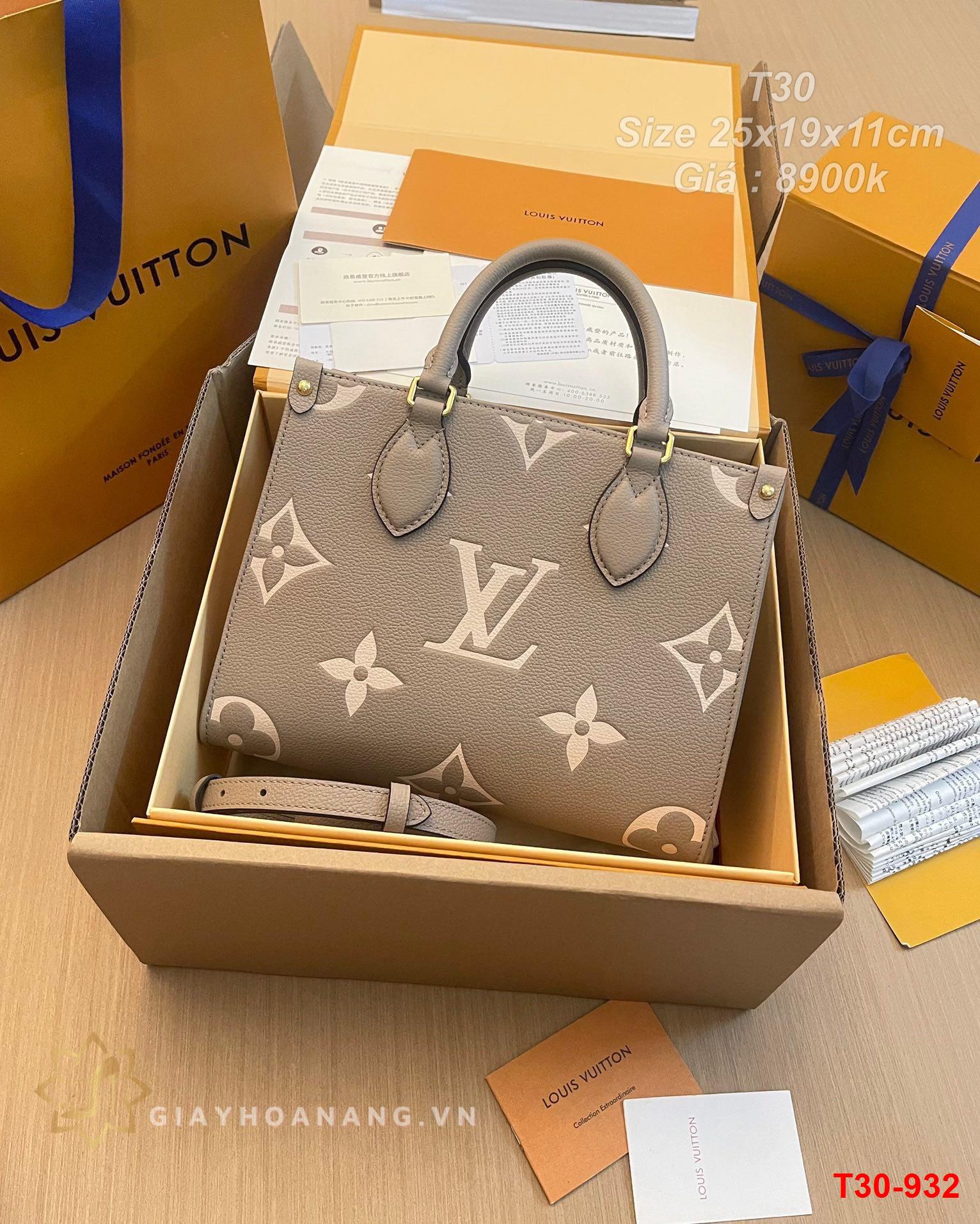 T30-932 Louis Vuitton túi size 25cm siêu cấp