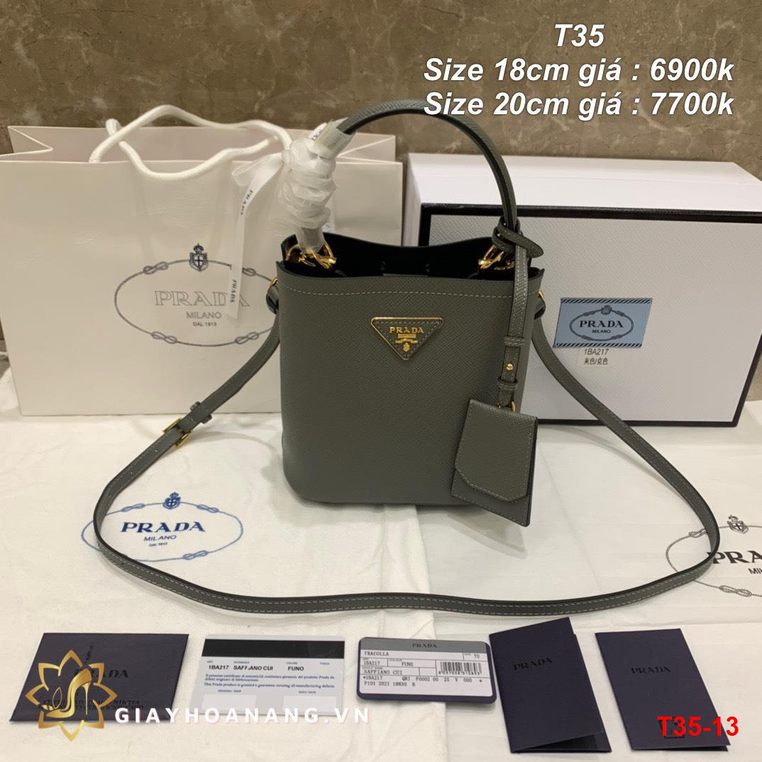 T35-13 Prada túi size 18cm , 20cm siêu cấp