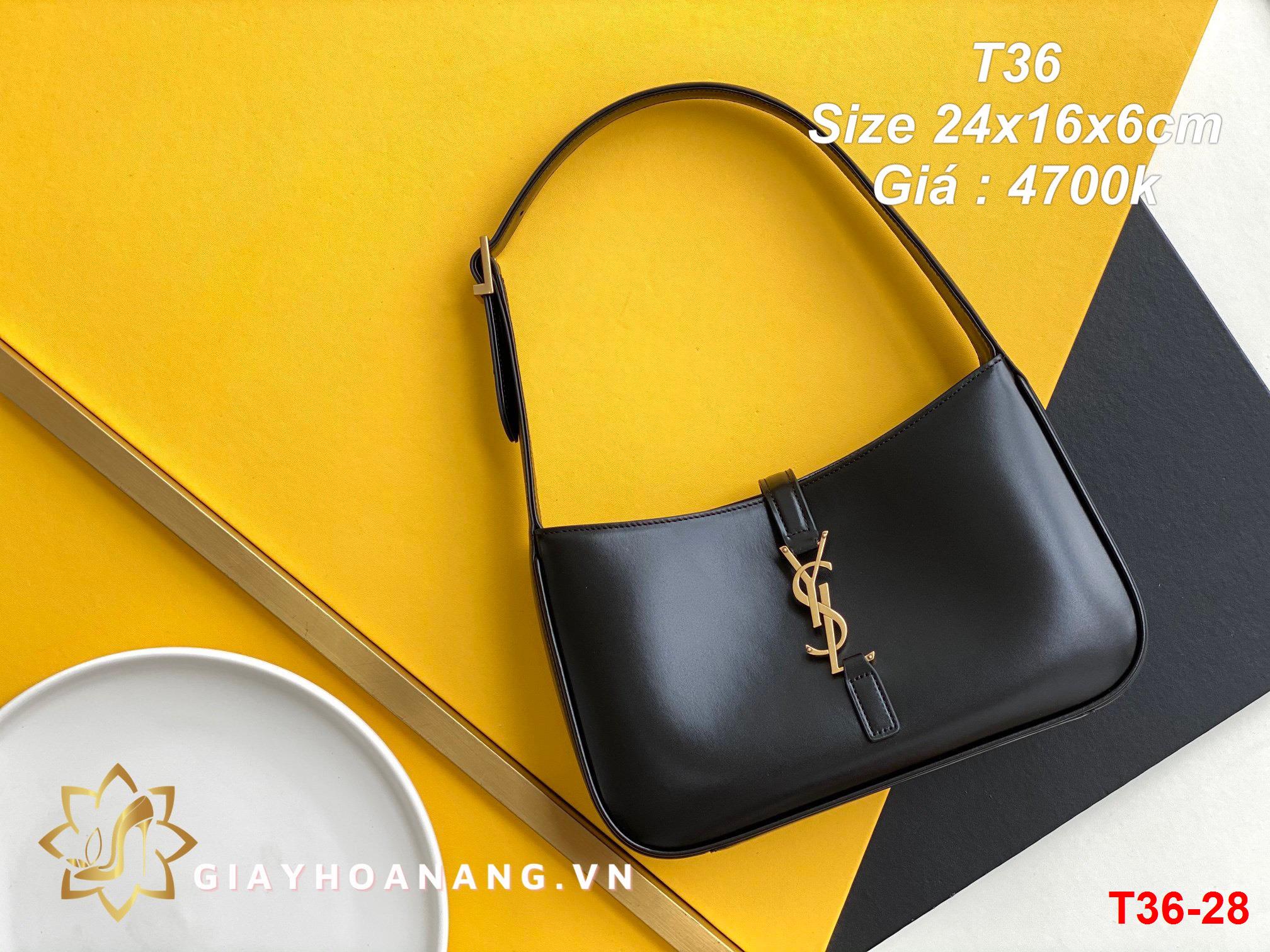 T36-28 Saint Laurent túi size 24cm siêu cấp