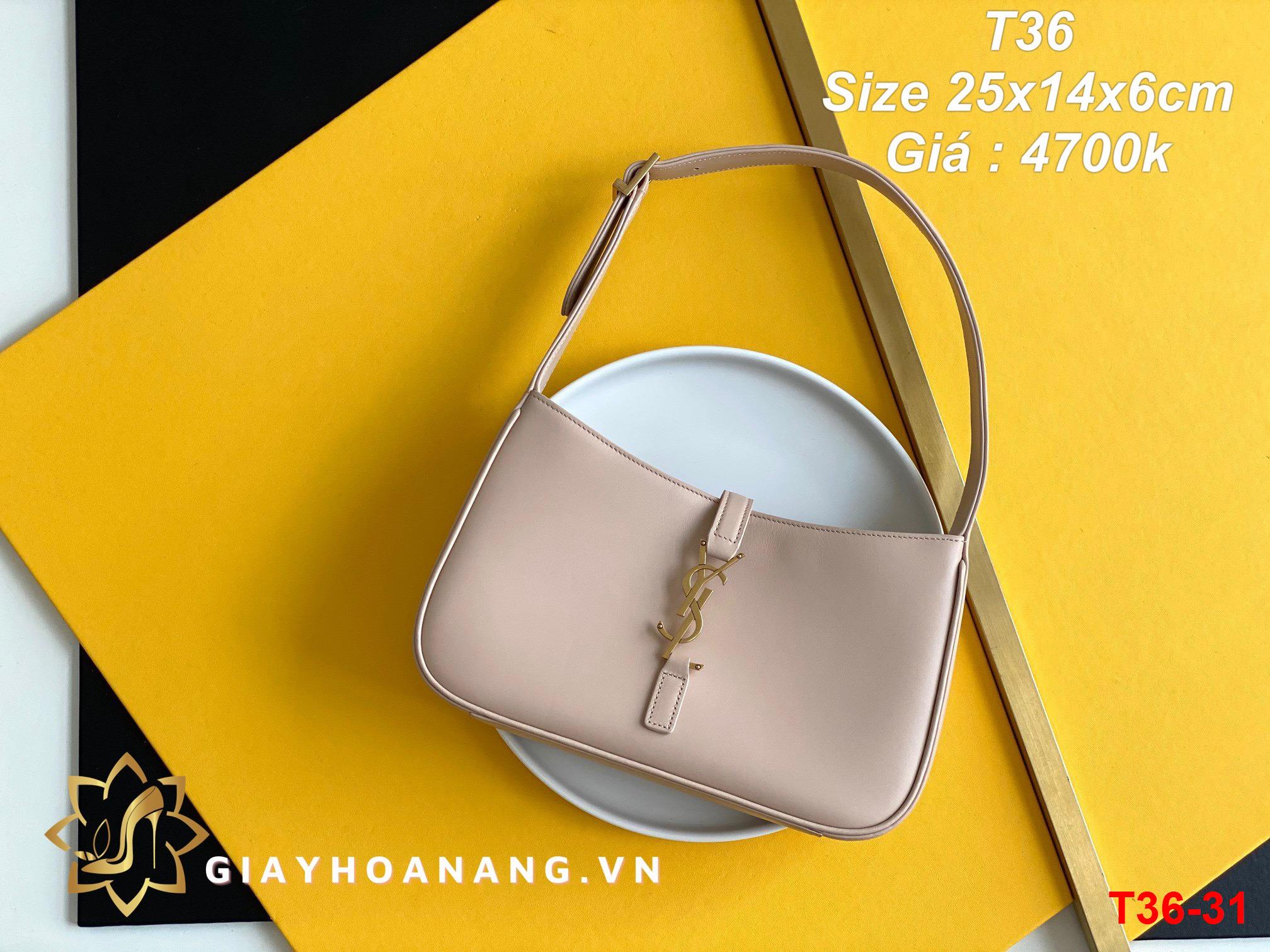 T36-31 Saint Laurent túi size 25cm siêu cấp