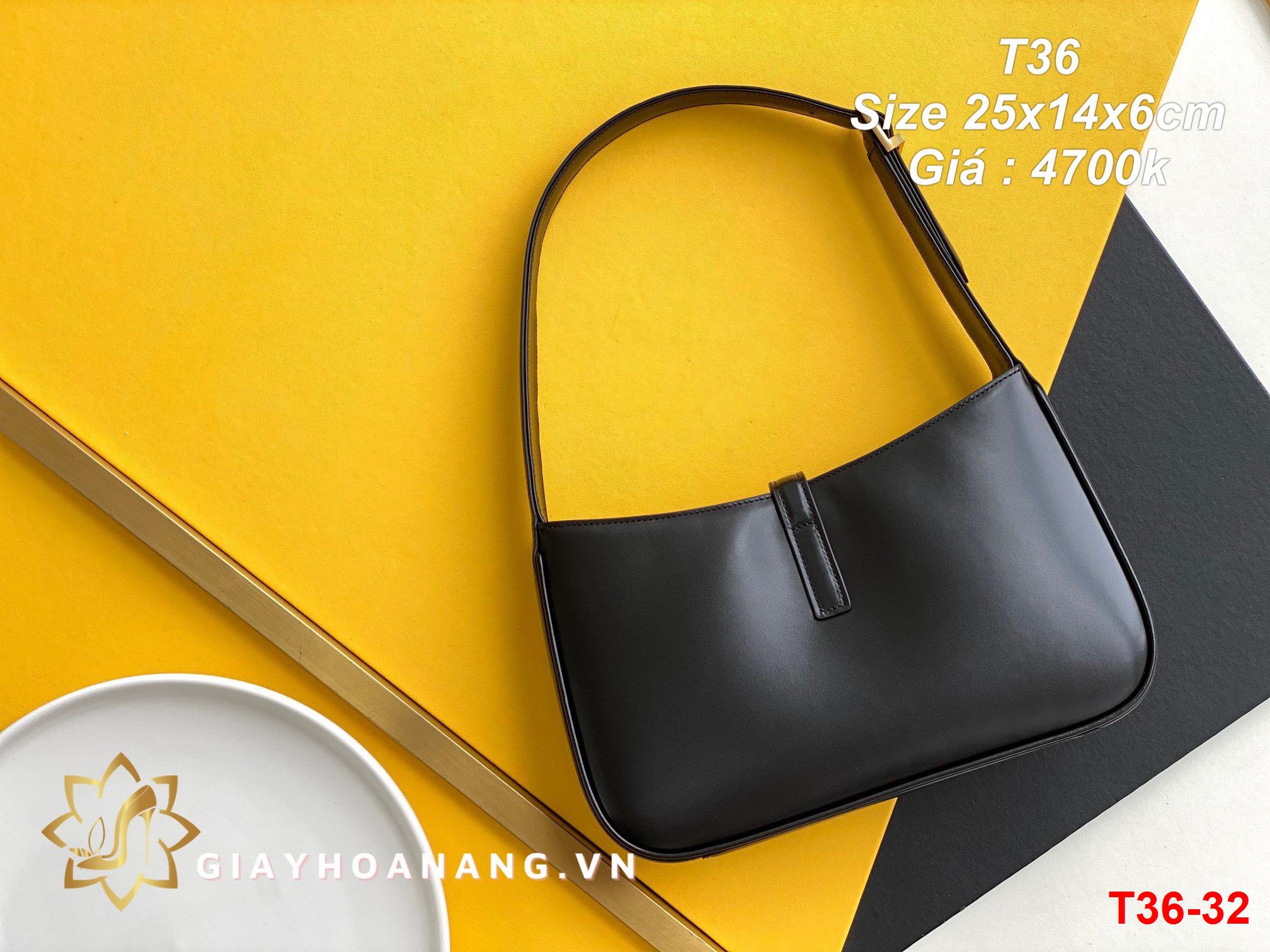 T36-32 Saint Laurent túi size 25cm siêu cấp