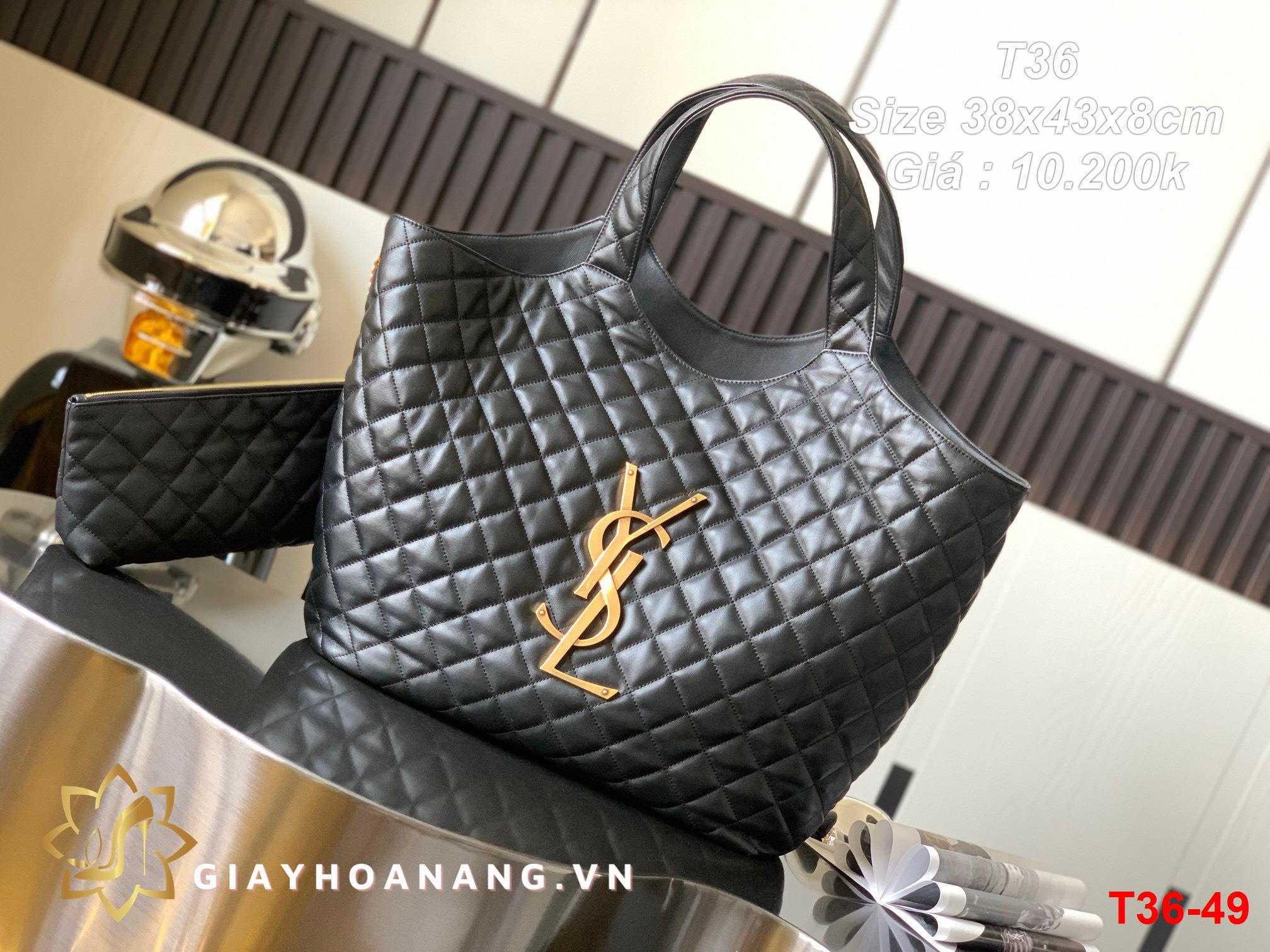 T36-49 Saint Laurent túi size 38cm siêu cấp