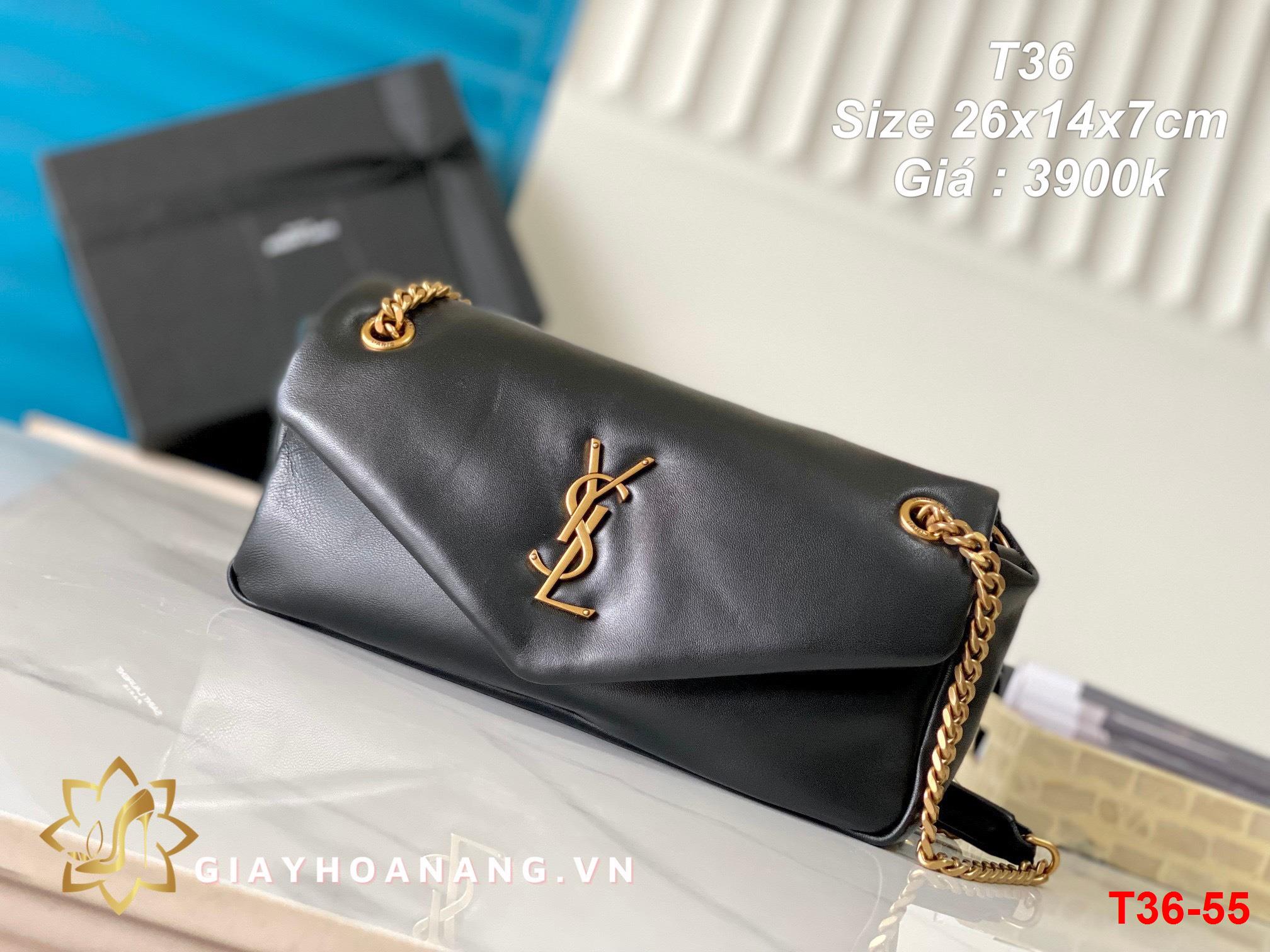 T36-55 Saint Laurent túi size 26cm siêu cấp