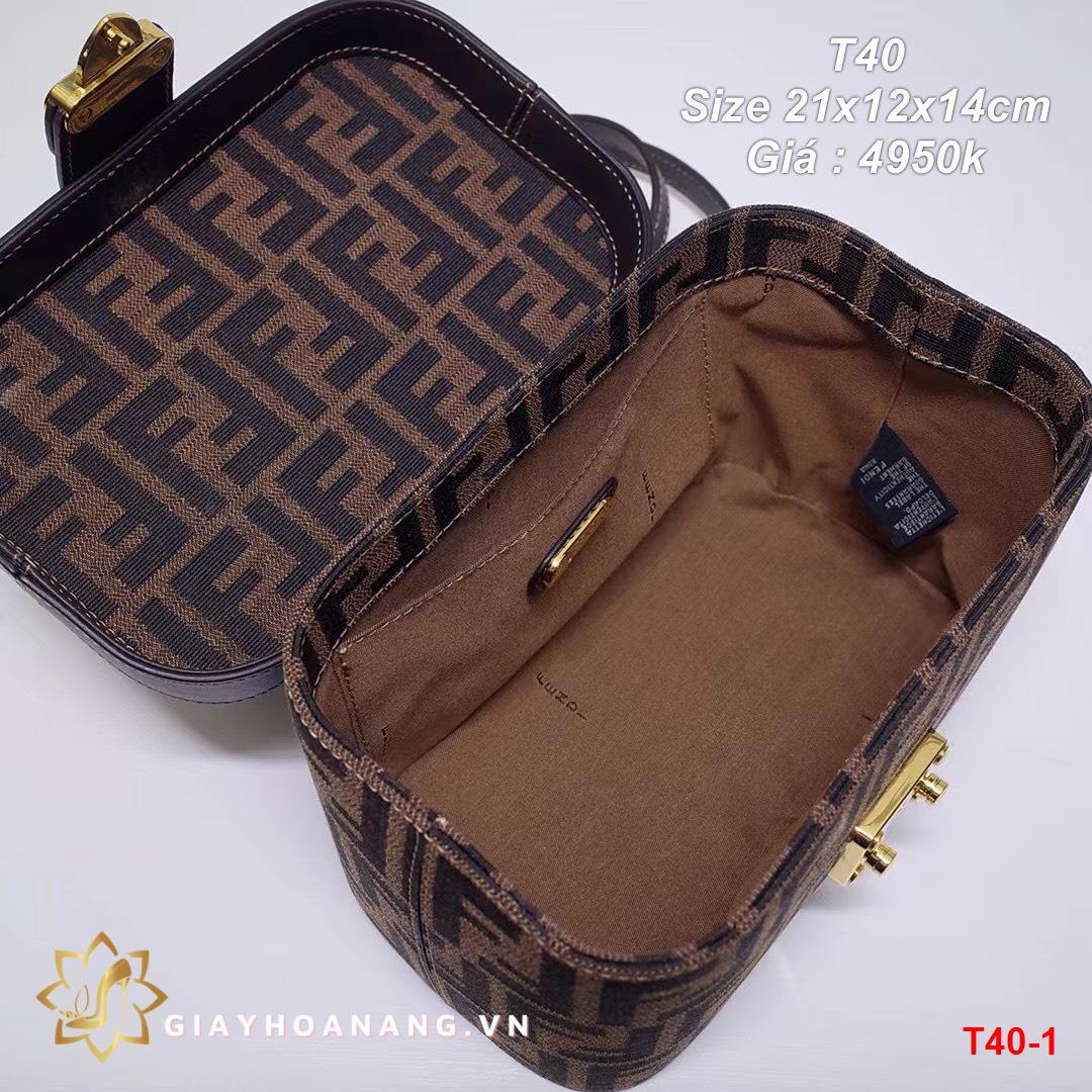 T40-1 Fendi túi size 21cm siêu cấp