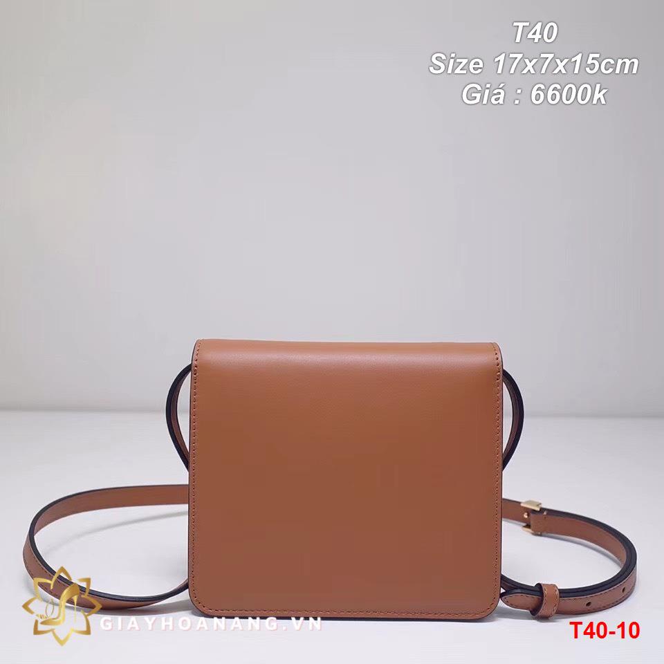 T40-10 Fendi túi size 17cm siêu cấp