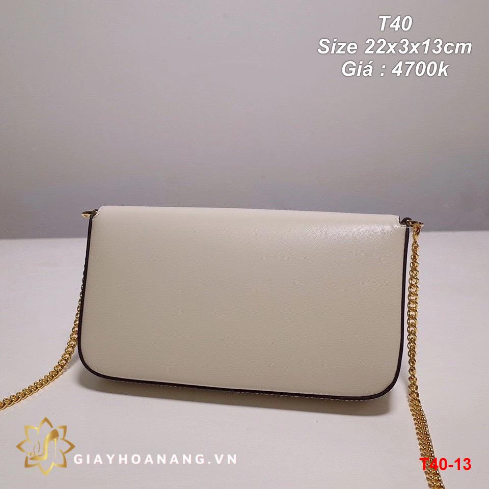 T40-13 Fendi túi size 22cm siêu cấp