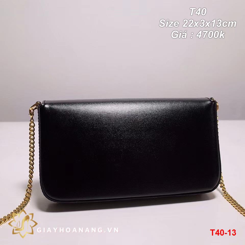 T40-13 Fendi túi size 22cm siêu cấp