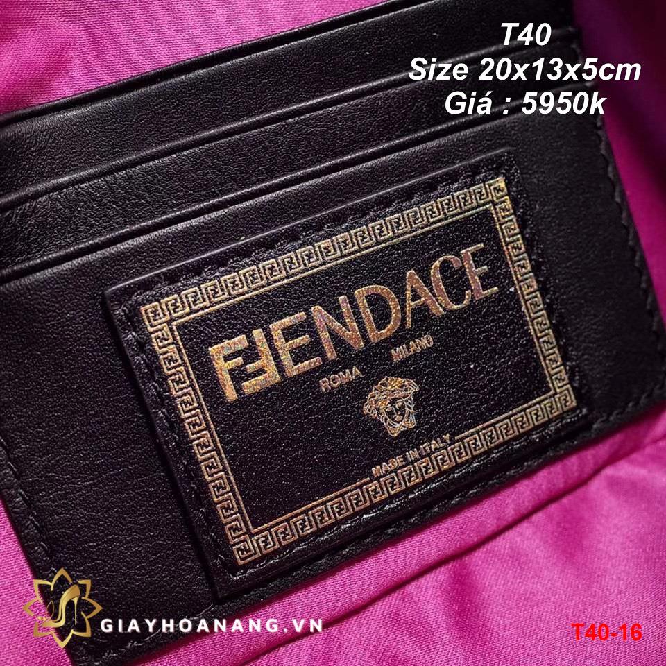 T40-16 Fendi túi size 20cm siêu cấp